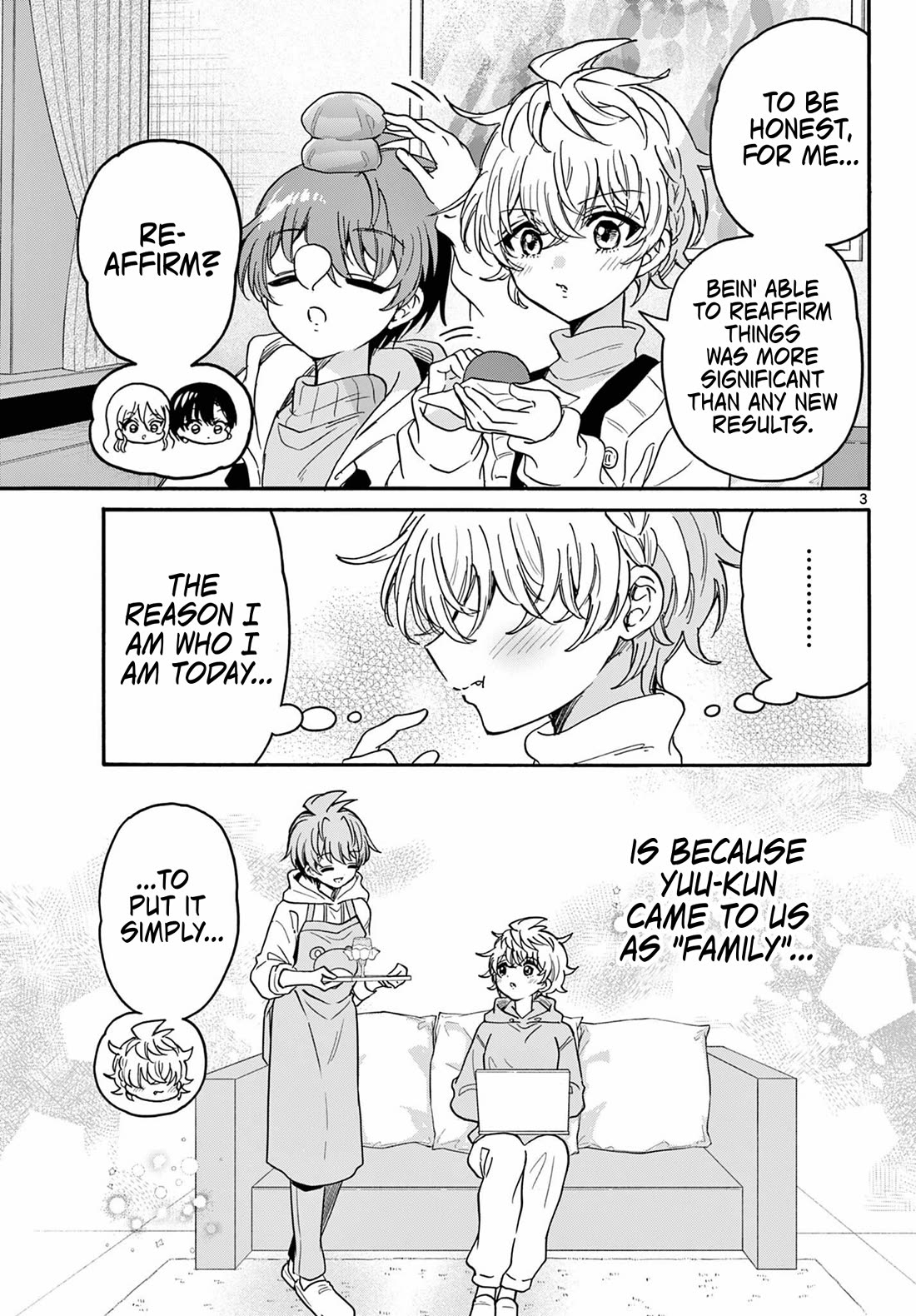 Mikadono Sanshimai wa Angai, Choroi Chapter 218 page 3 - Chapter 218