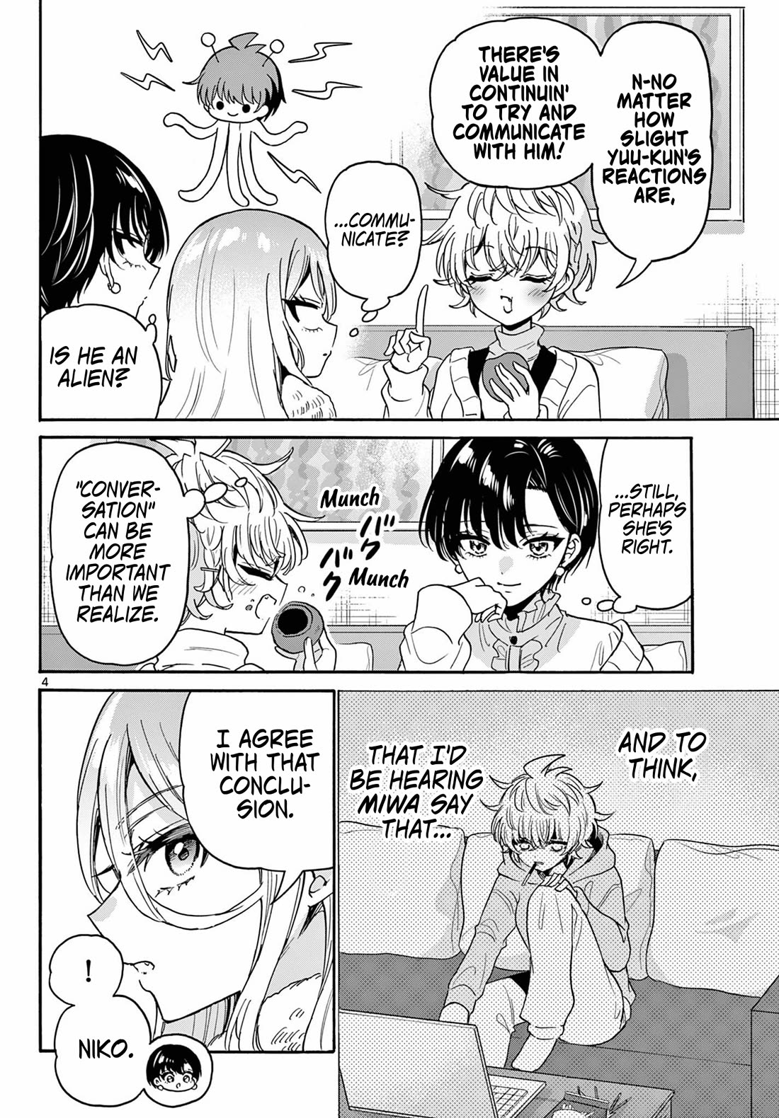 Mikadono Sanshimai wa Angai, Choroi Chapter 218 page 4 - Chapter 218