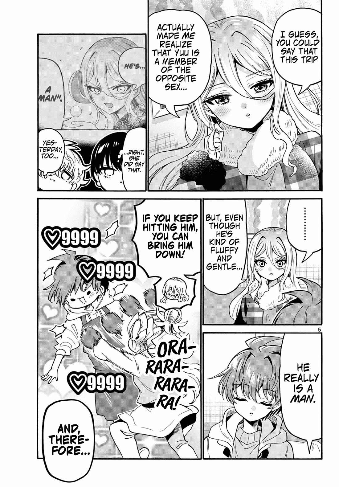 Mikadono Sanshimai wa Angai, Choroi Chapter 218 page 5 - Chapter 218