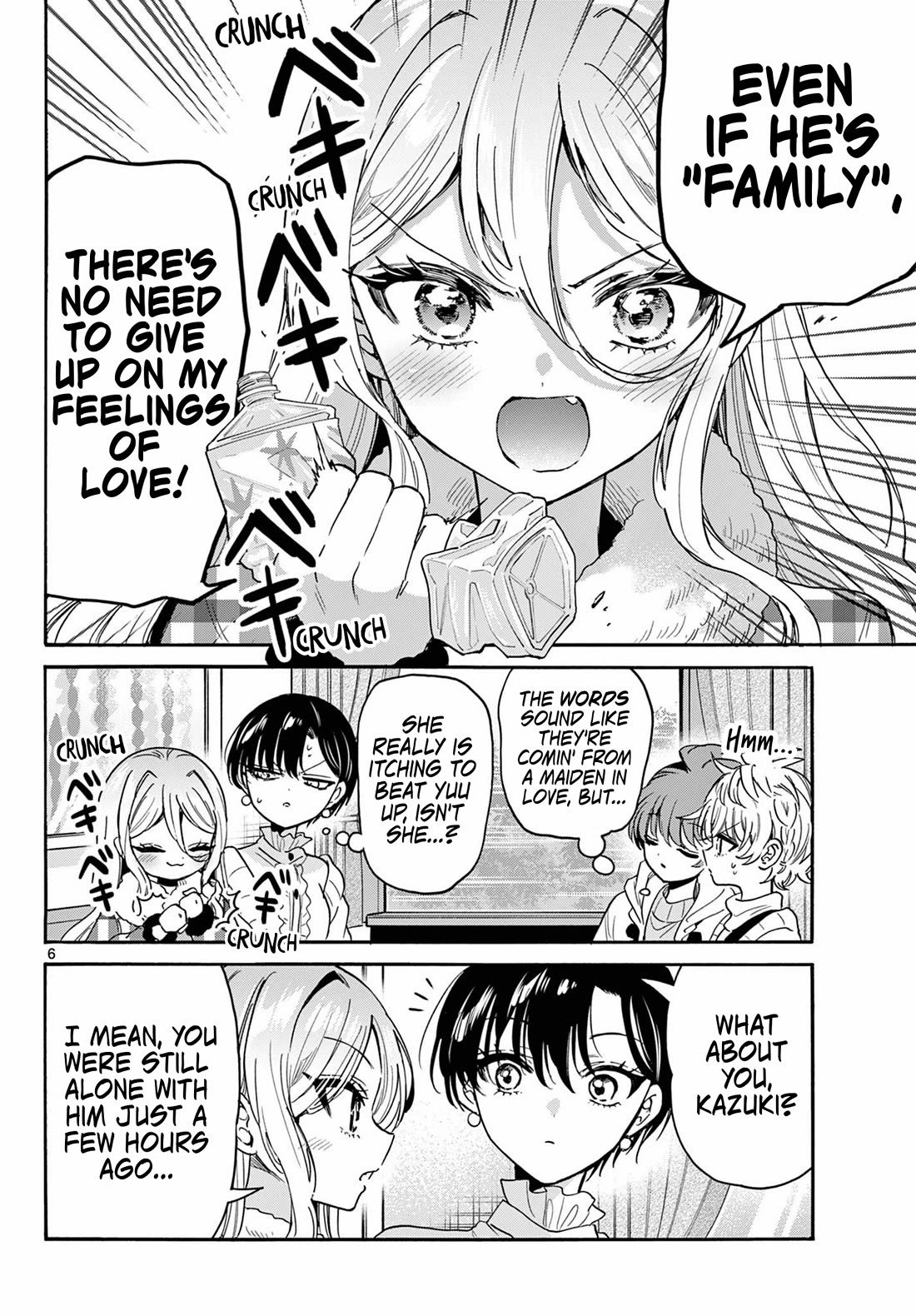 Mikadono Sanshimai wa Angai, Choroi Chapter 218 page 6 - Chapter 218