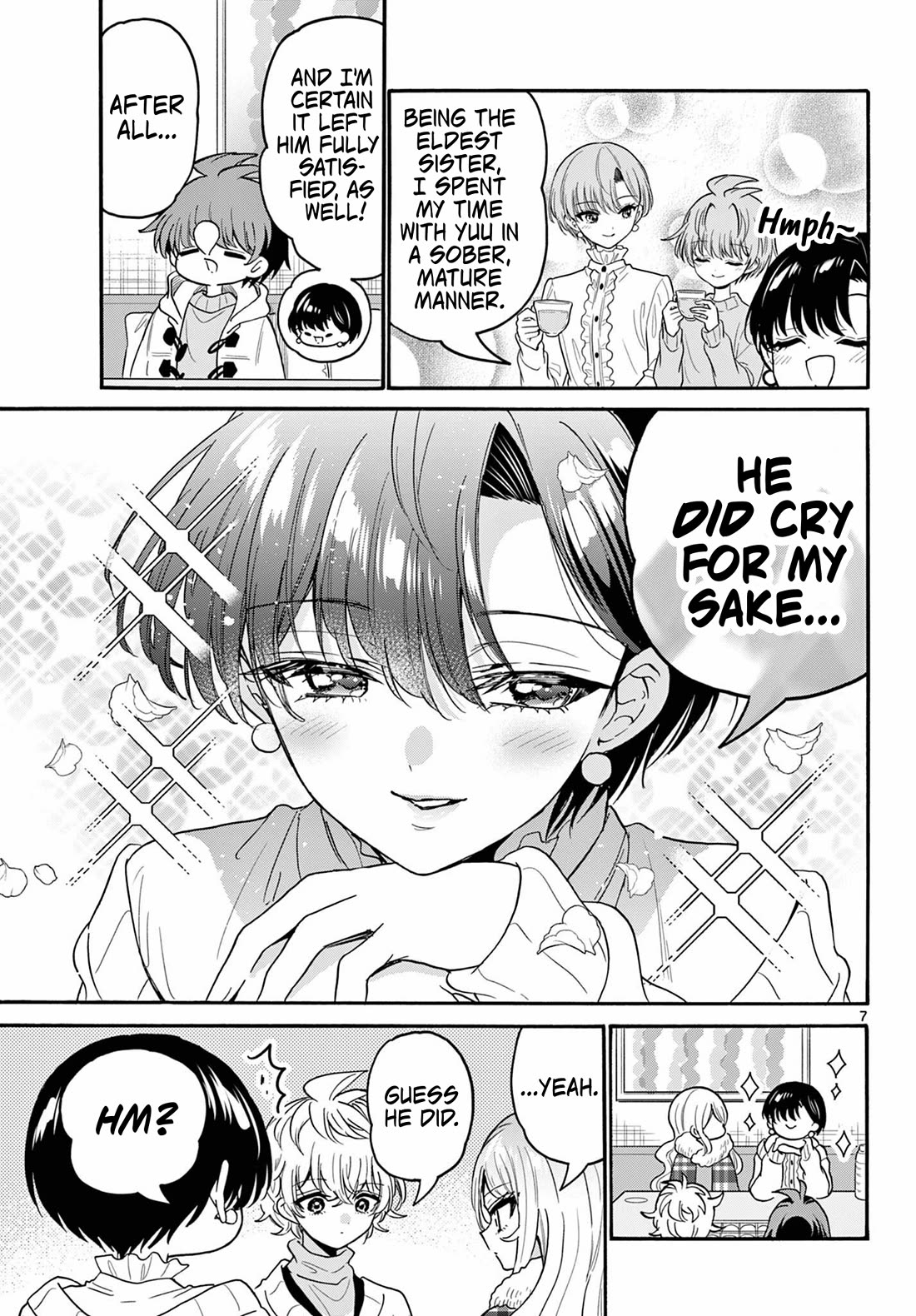 Mikadono Sanshimai wa Angai, Choroi Chapter 218 page 7 - Chapter 218
