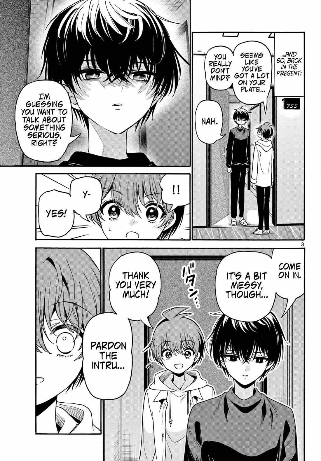 Mikadono Sanshimai wa Angai, Choroi Chapter 219 page 3 - Chapter 219