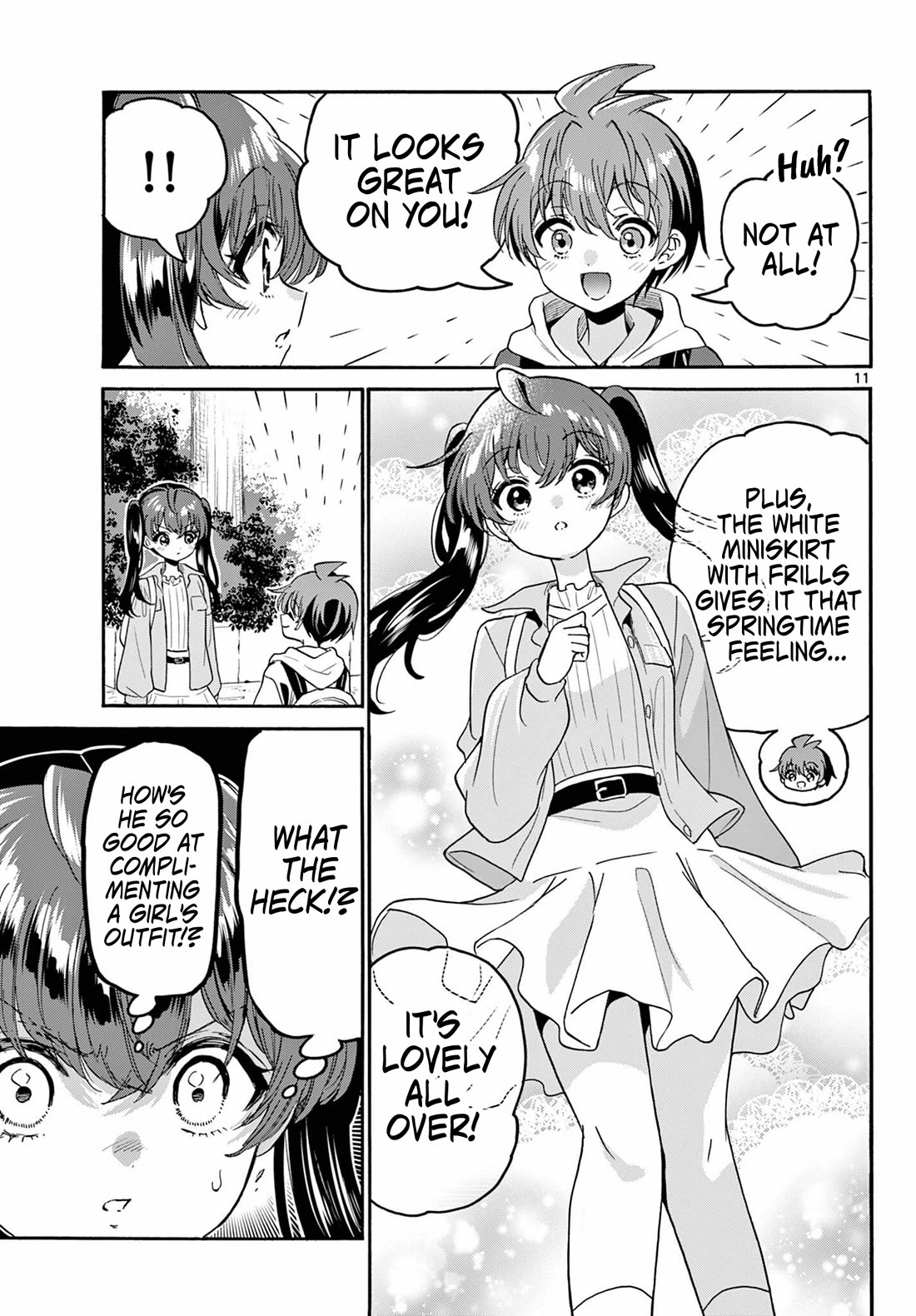 Mikadono Sanshimai wa Angai, Choroi Chapter 221 page 11 - Chapter 221