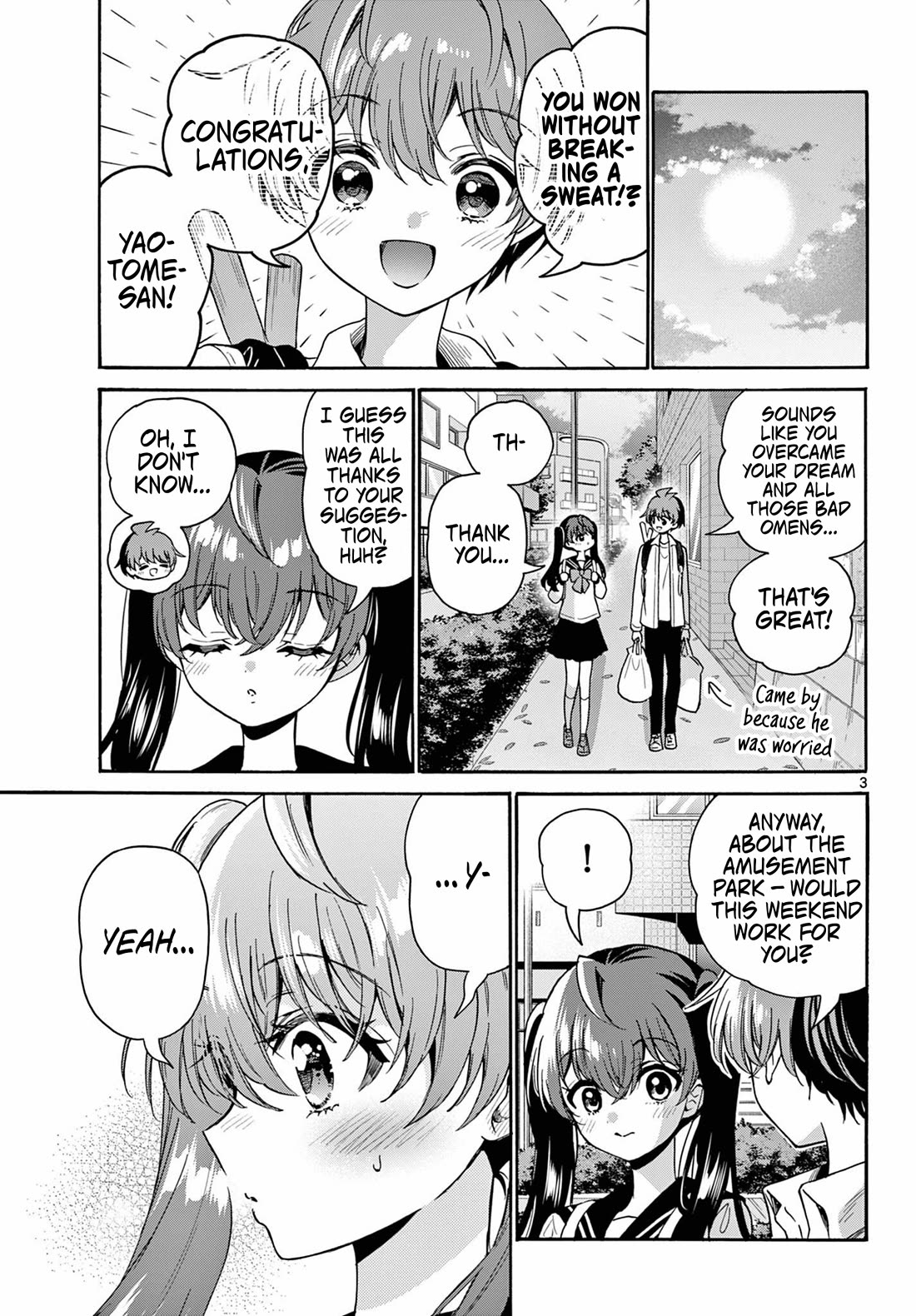 Mikadono Sanshimai wa Angai, Choroi Chapter 221 page 3 - Chapter 221