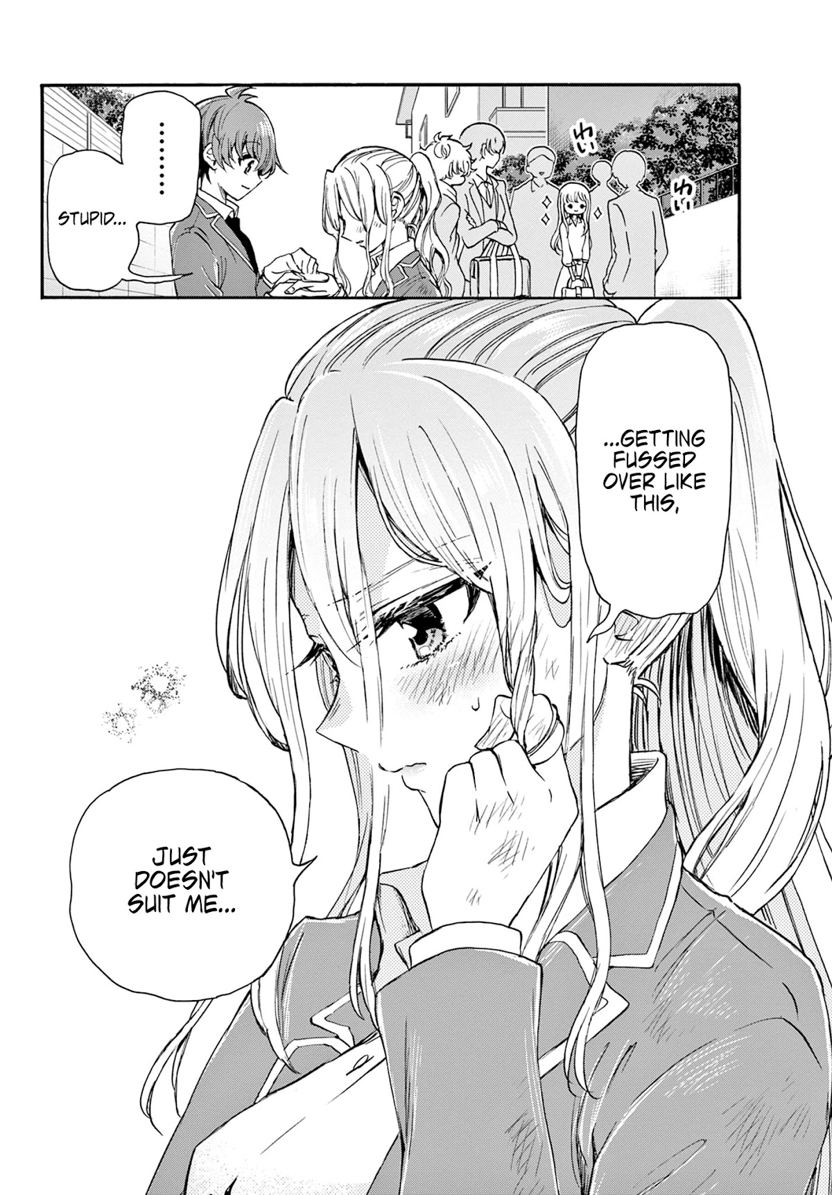 Mikadono Sanshimai wa Angai, Choroi Chapter 24 page 12 - Chapter 24: It's scary, even if you're strong