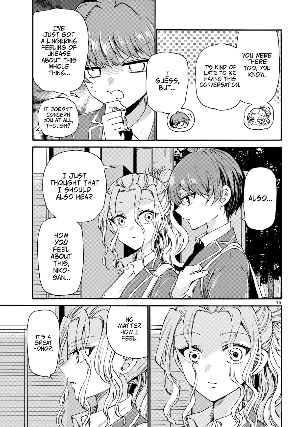 Mikadono Sanshimai wa Angai, Choroi Chapter 25 page 15 - Chapter 25: I want to be together