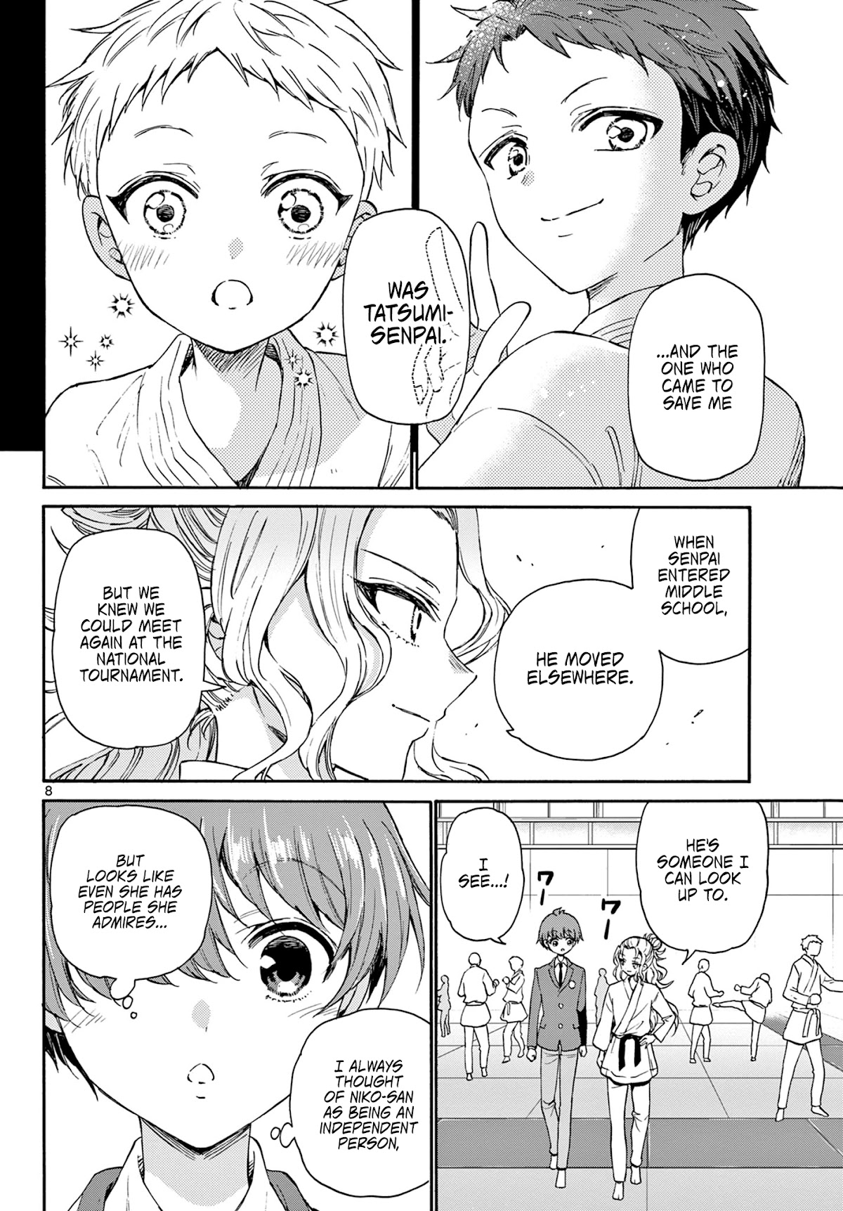 Mikadono Sanshimai wa Angai, Choroi Chapter 25 page 8 - Chapter 25: I want to be together