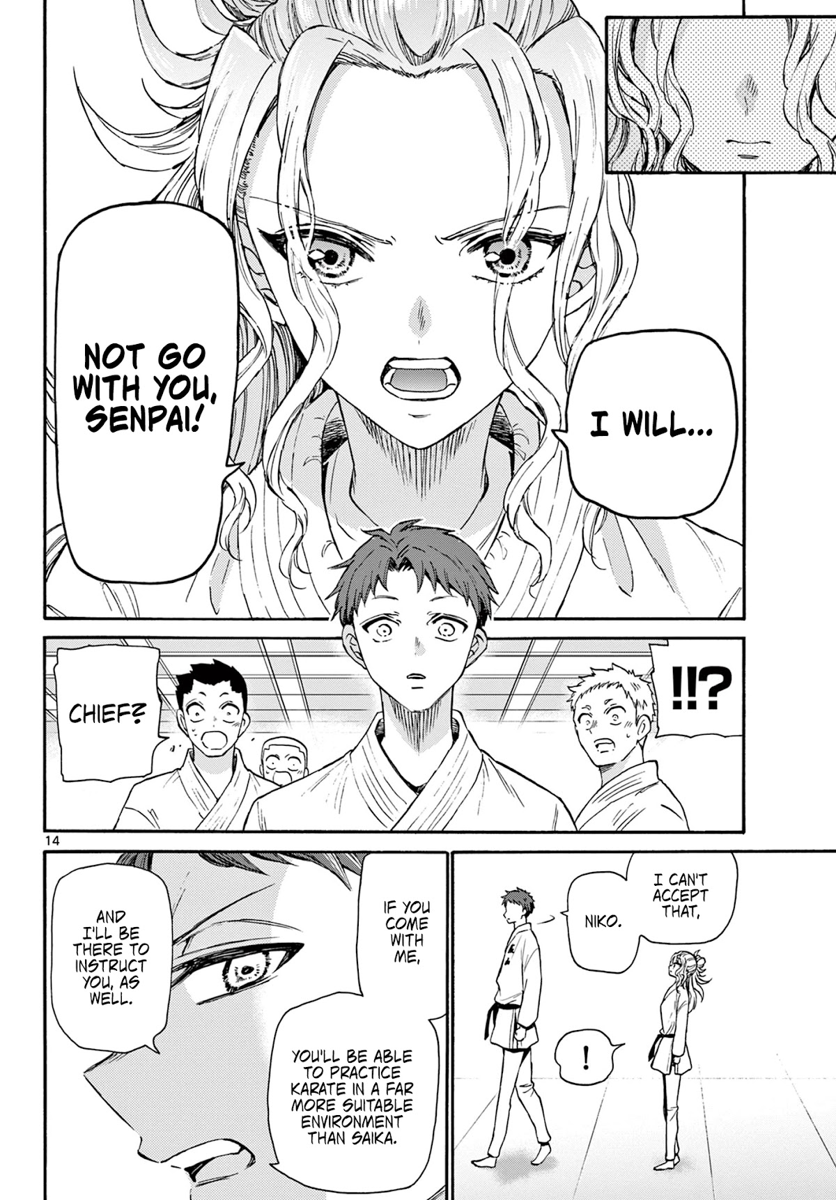 Mikadono Sanshimai wa Angai, Choroi Chapter 26 page 14 - Chapter 26: I also...