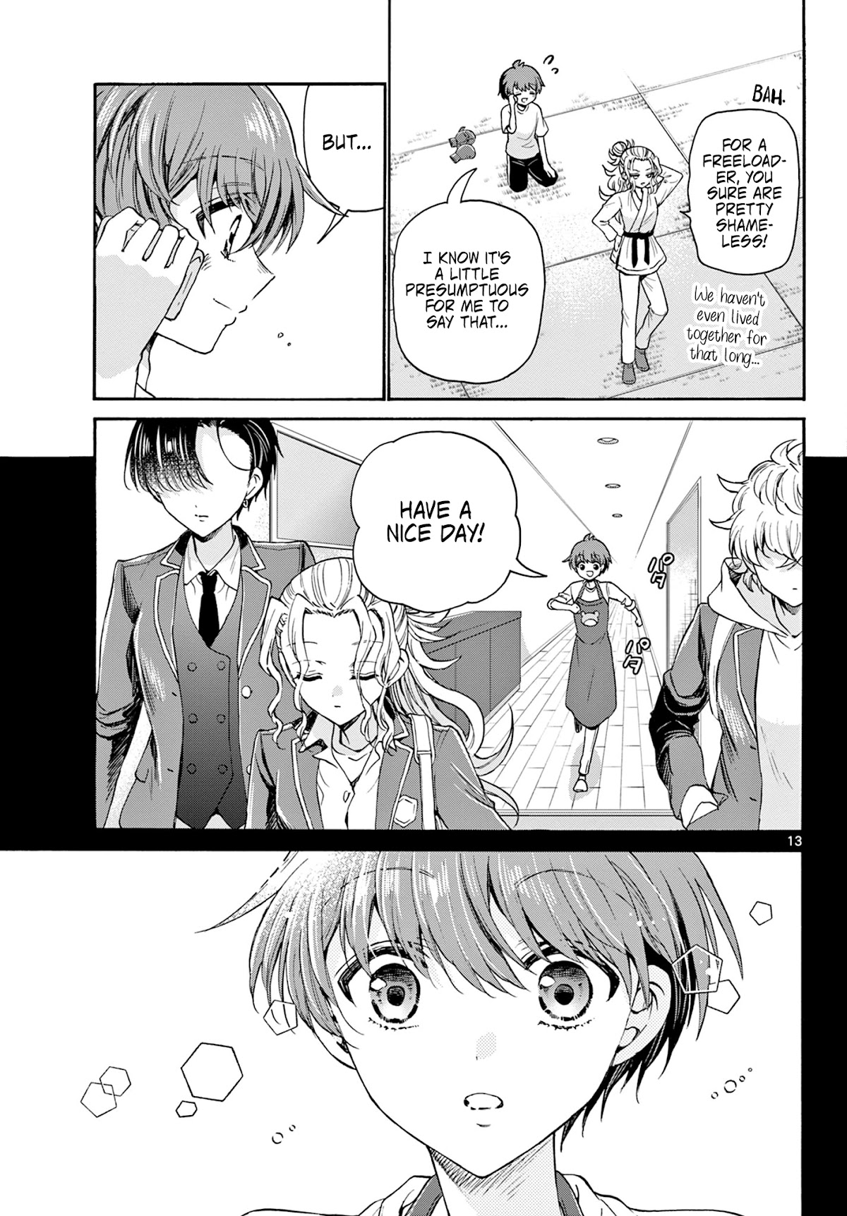 Mikadono Sanshimai wa Angai, Choroi Chapter 27 page 13 - Chapter 27: Real reason.