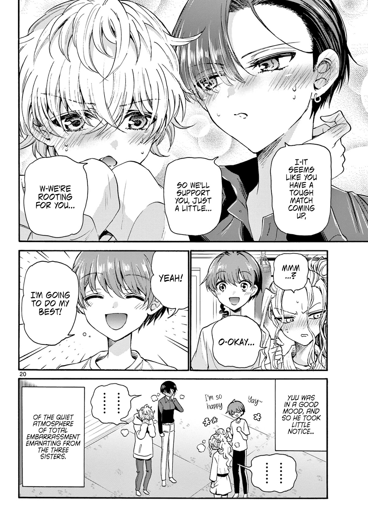 Mikadono Sanshimai wa Angai, Choroi Chapter 27 page 20 - Chapter 27: Real reason.
