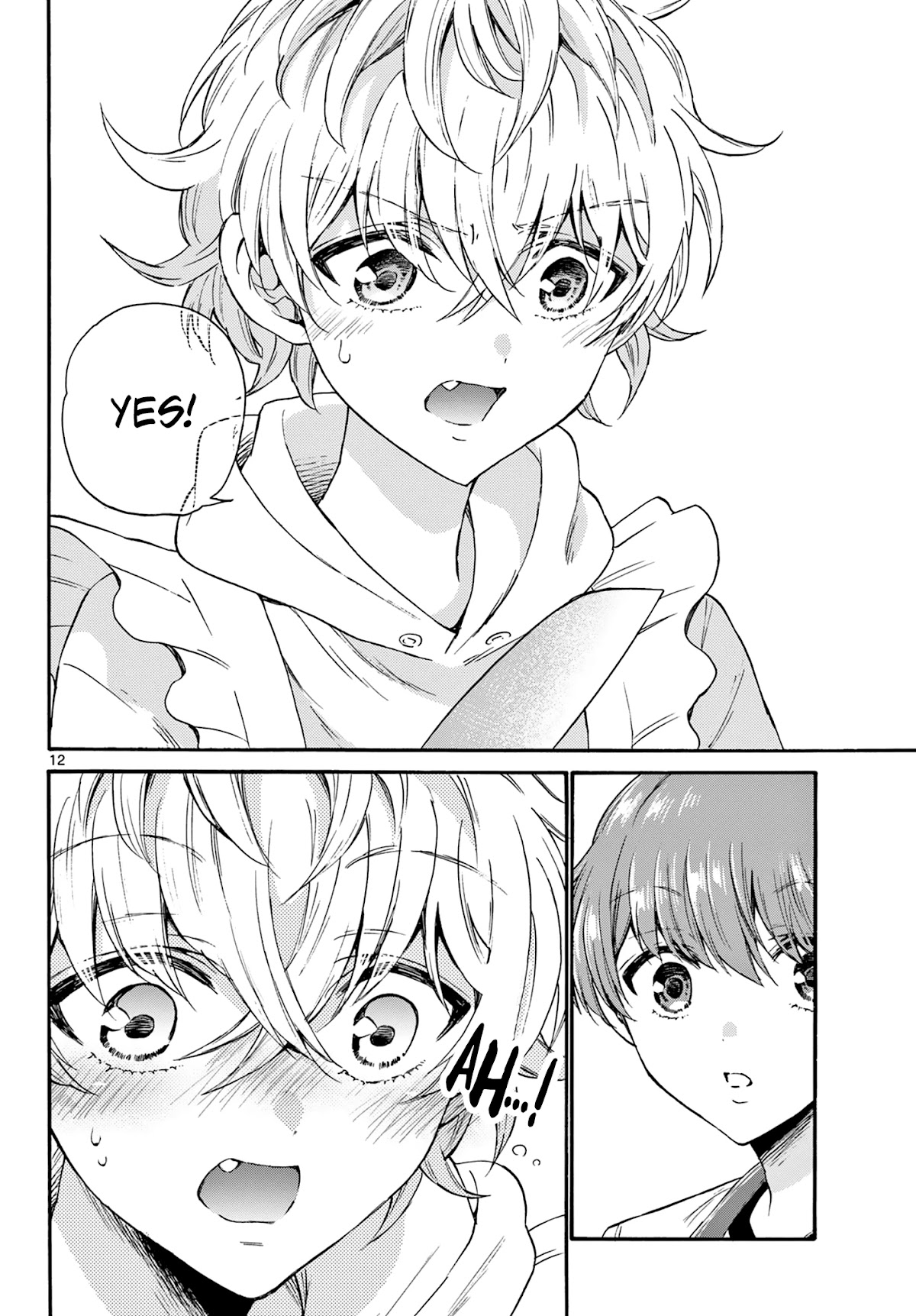 Mikadono Sanshimai wa Angai, Choroi Chapter 28 page 12 - Chapter 28: It's nice, somehow