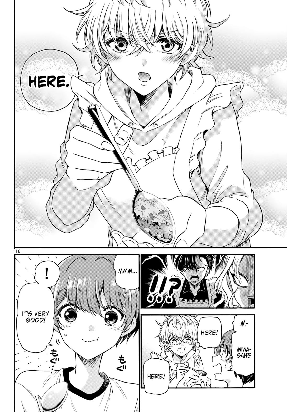 Mikadono Sanshimai wa Angai, Choroi Chapter 28 page 16 - Chapter 28: It's nice, somehow