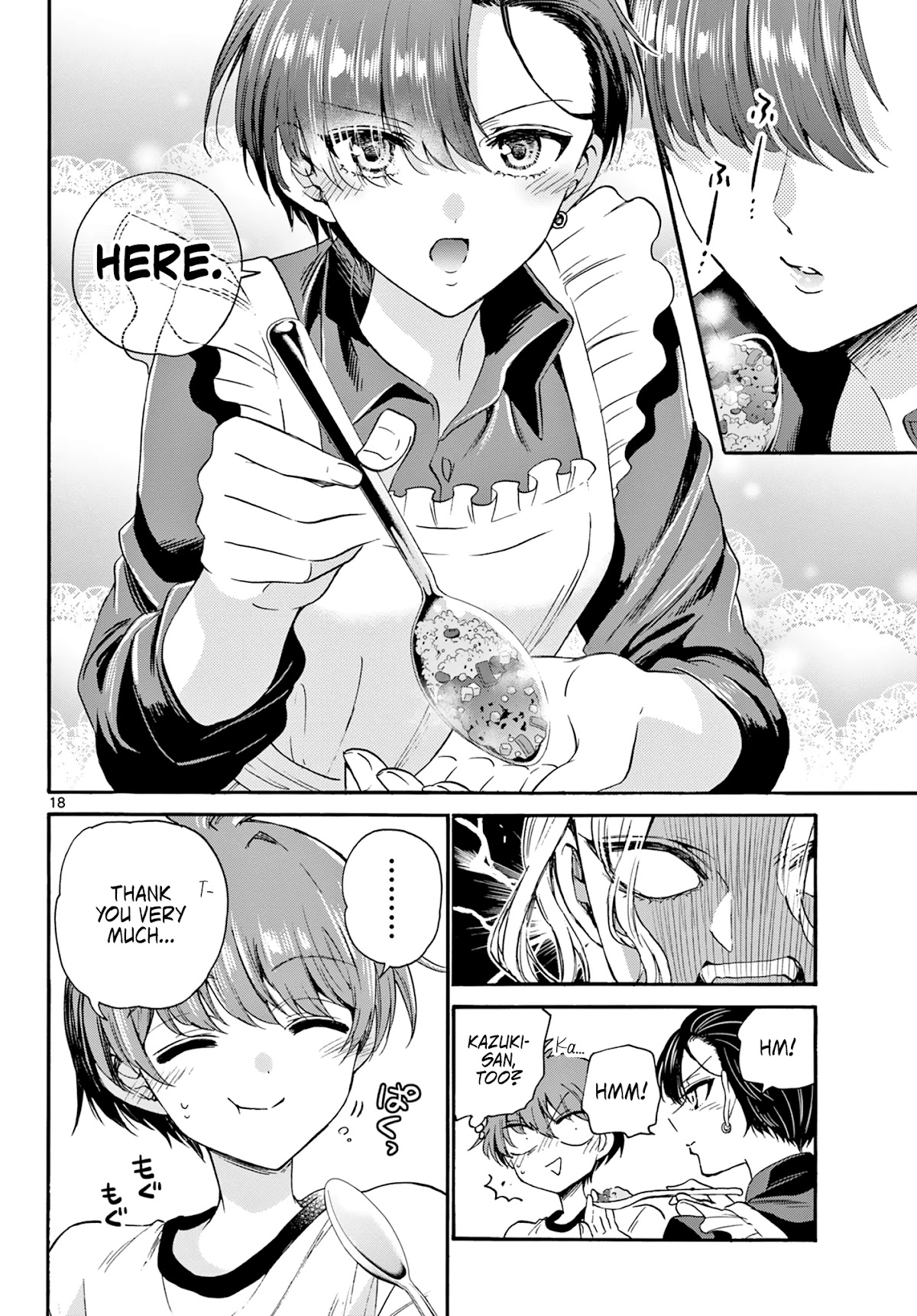 Mikadono Sanshimai wa Angai, Choroi Chapter 28 page 18 - Chapter 28: It's nice, somehow