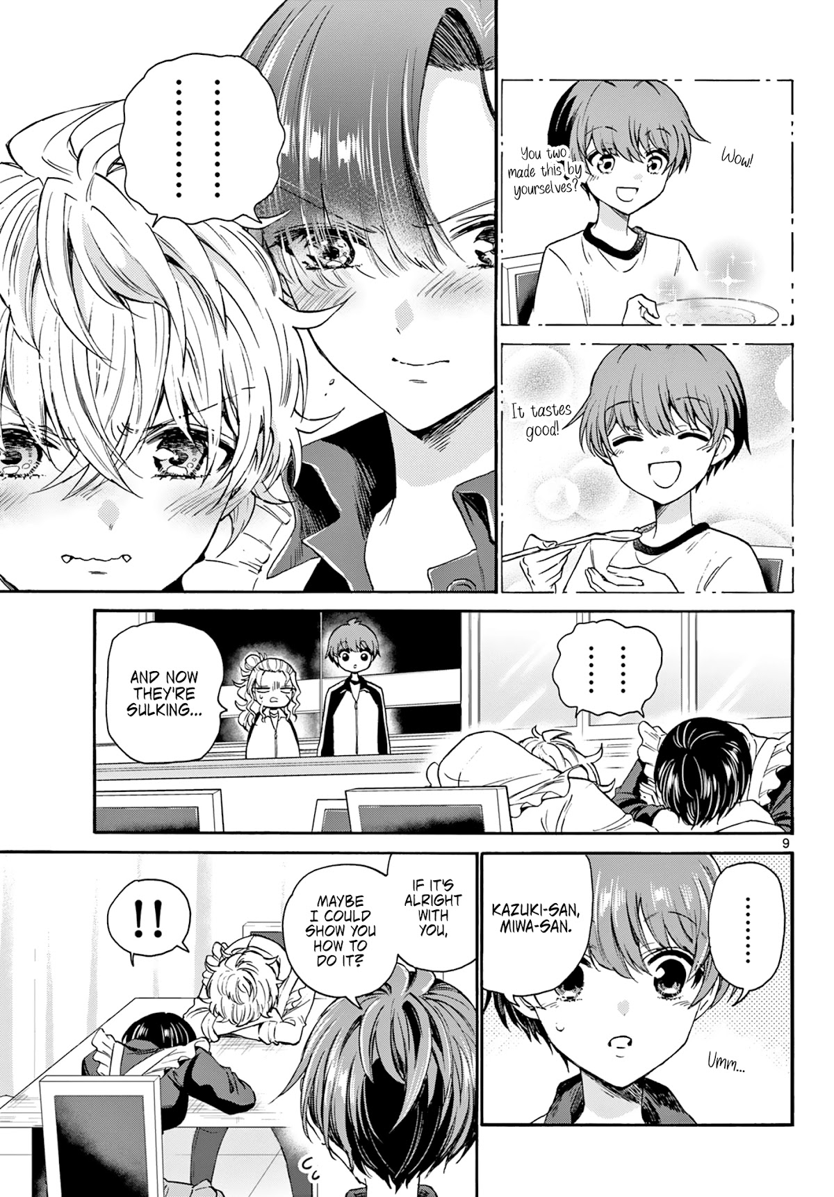 Mikadono Sanshimai wa Angai, Choroi Chapter 28 page 9 - Chapter 28: It's nice, somehow