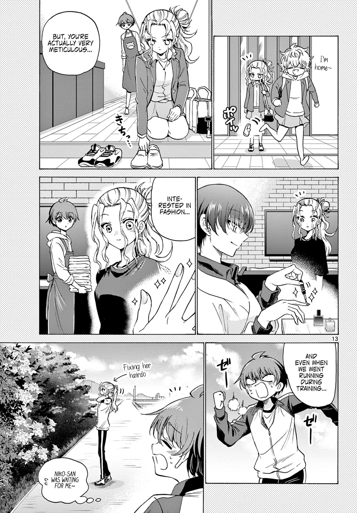 Mikadono Sanshimai wa Angai, Choroi Chapter 29 page 13 - Chapter 29: It doesn't suit me.
