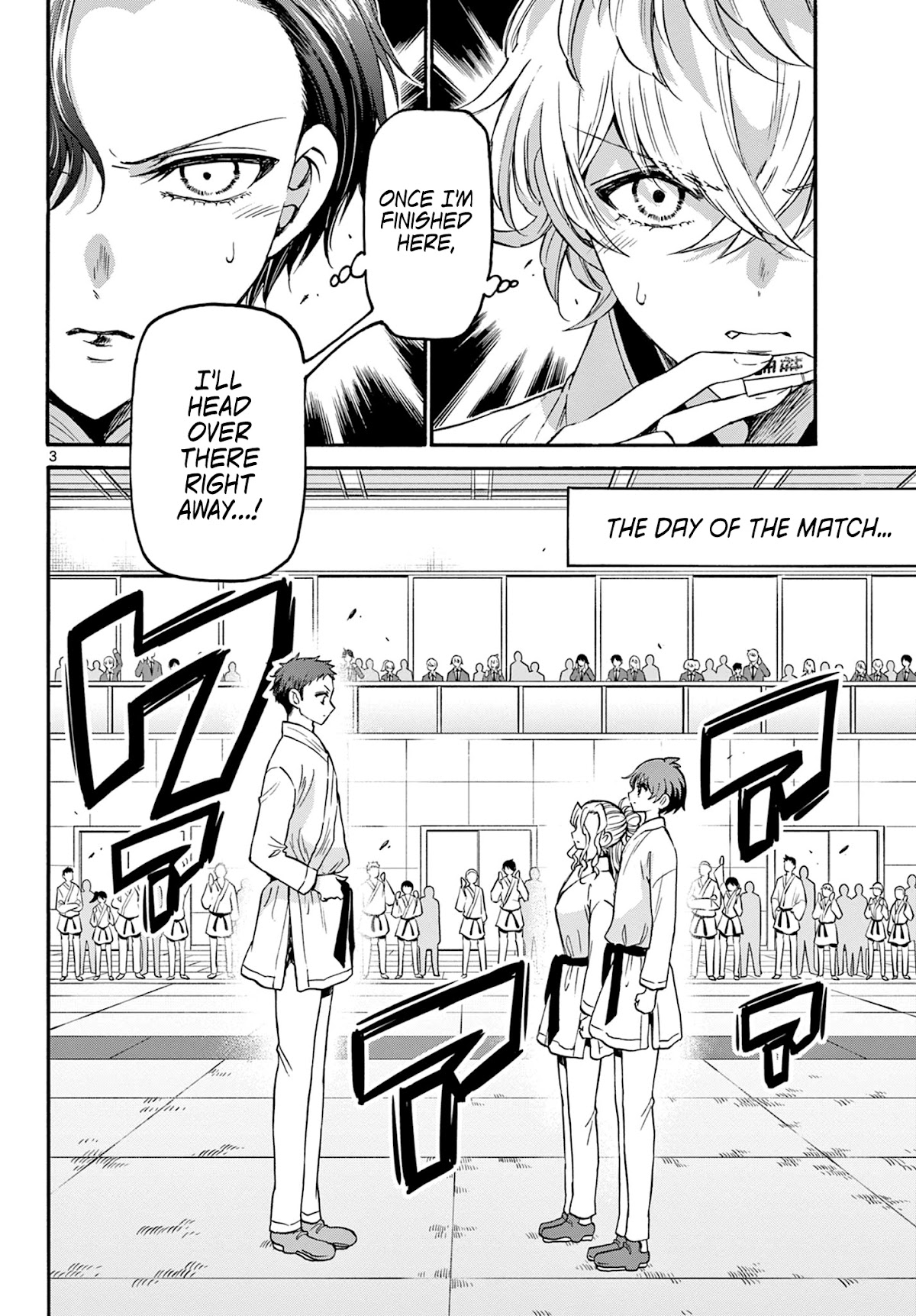Mikadono Sanshimai wa Angai, Choroi Chapter 30 page 3 - Chapter 30: I'll definitely win.