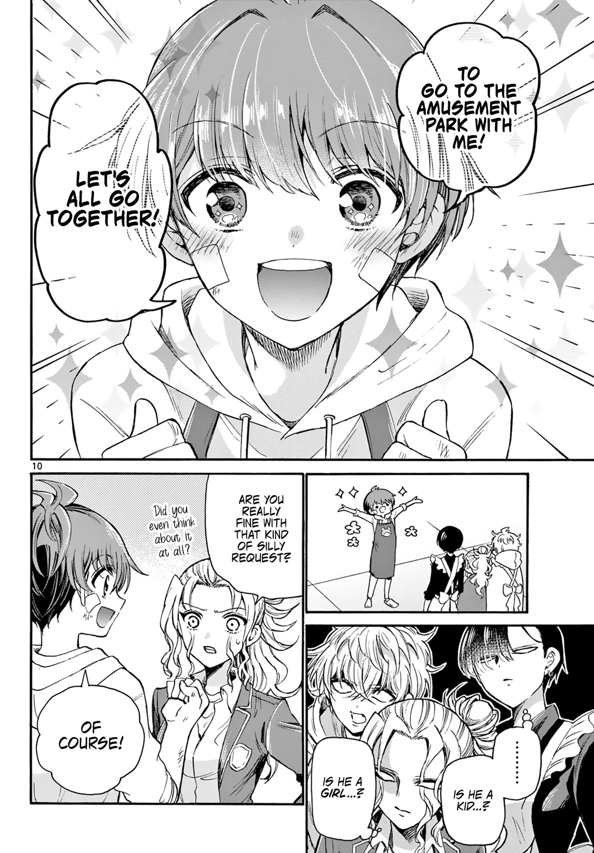 Mikadono Sanshimai wa Angai, Choroi Chapter 33 page 10 - Chapter 33: The reward for victory.
