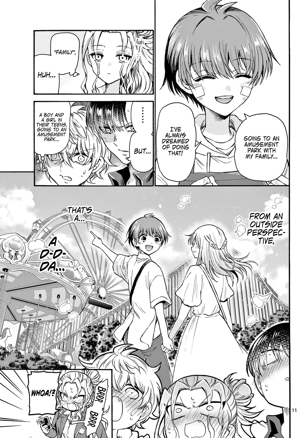 Mikadono Sanshimai wa Angai, Choroi Chapter 33 page 11 - Chapter 33: The reward for victory.