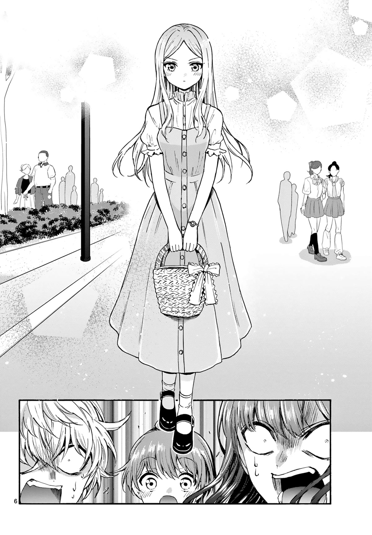Mikadono Sanshimai wa Angai, Choroi Chapter 34 page 6 - Chapter 34: Making the heart flutter.