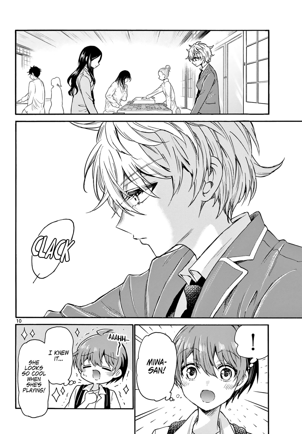 Mikadono Sanshimai wa Angai, Choroi Chapter 36 page 10 - Chapter 36: Want to eat together?