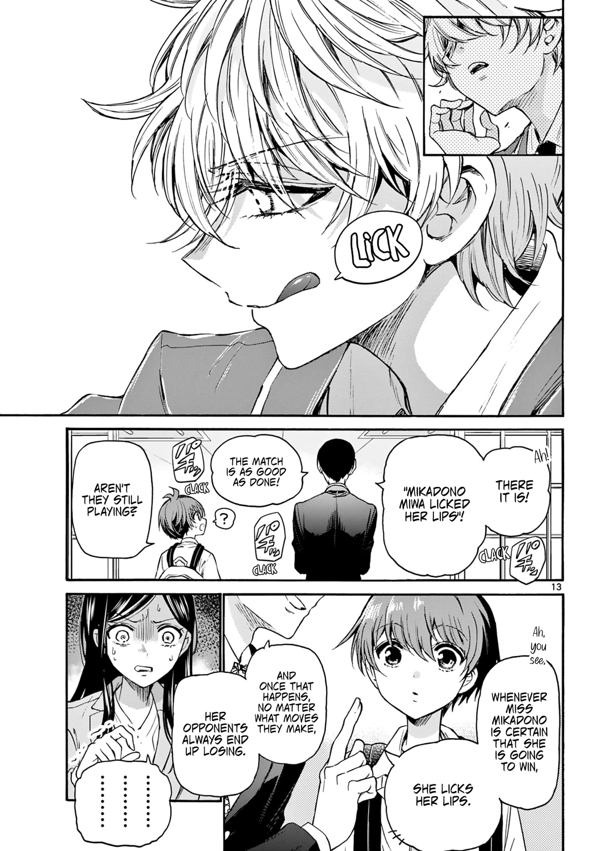 Mikadono Sanshimai wa Angai, Choroi Chapter 36 page 13 - Chapter 36: Want to eat together?