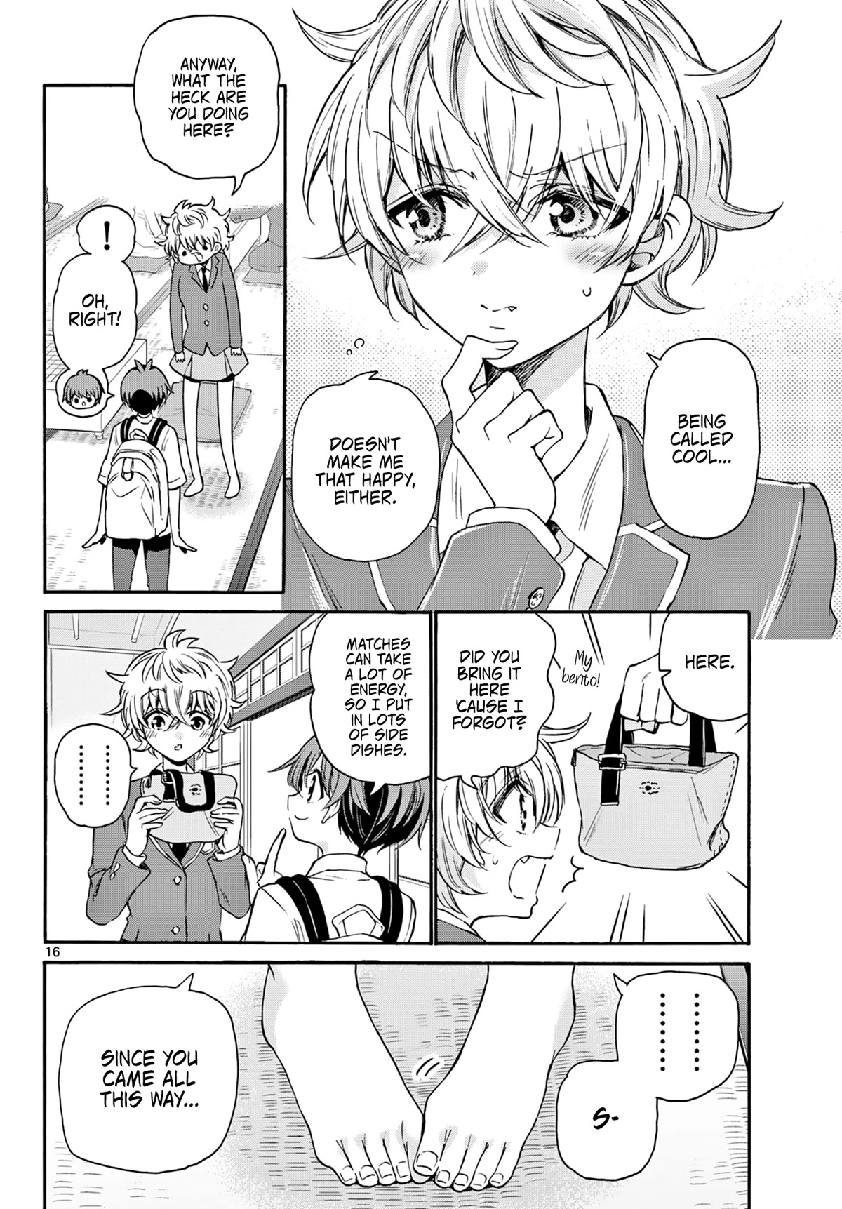 Mikadono Sanshimai wa Angai, Choroi Chapter 36 page 16 - Chapter 36: Want to eat together?