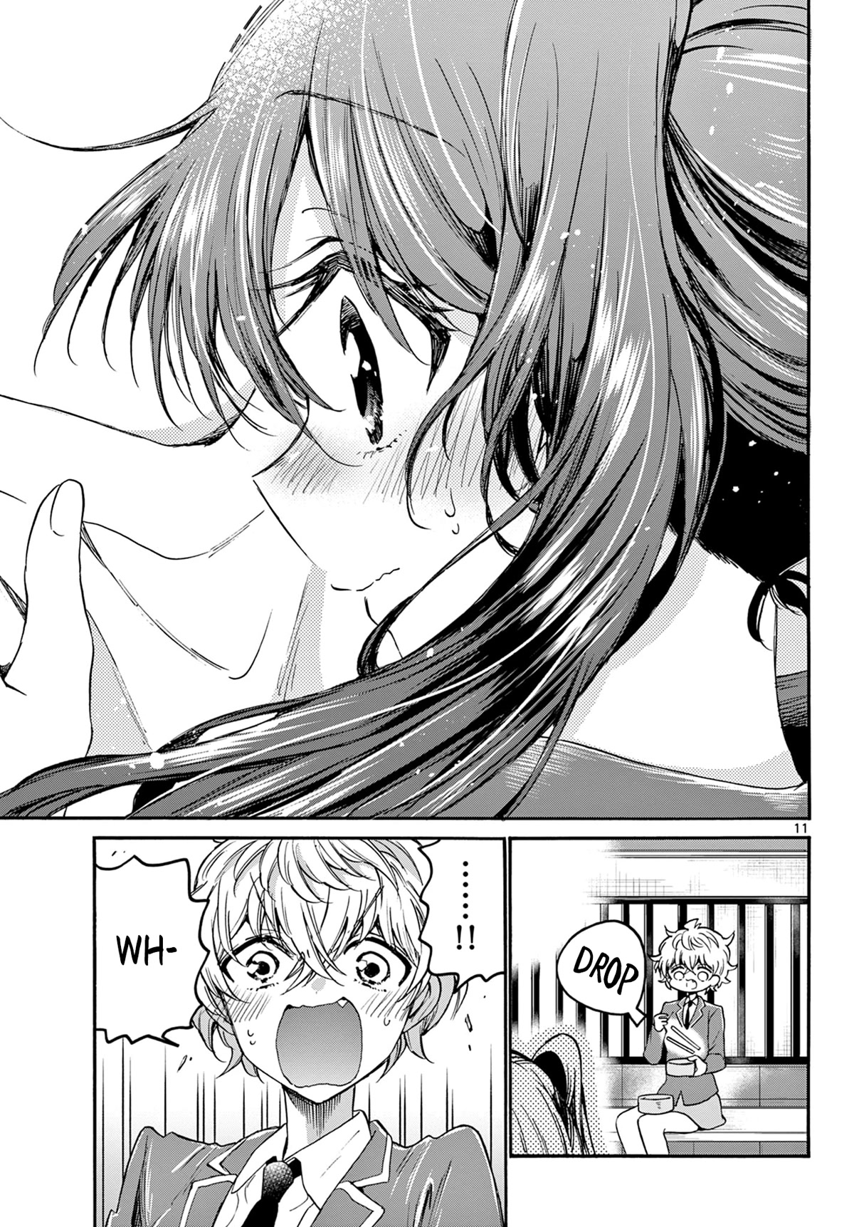 Mikadono Sanshimai wa Angai, Choroi Chapter 37 page 11 - Chapter 37: Those two are rivals?