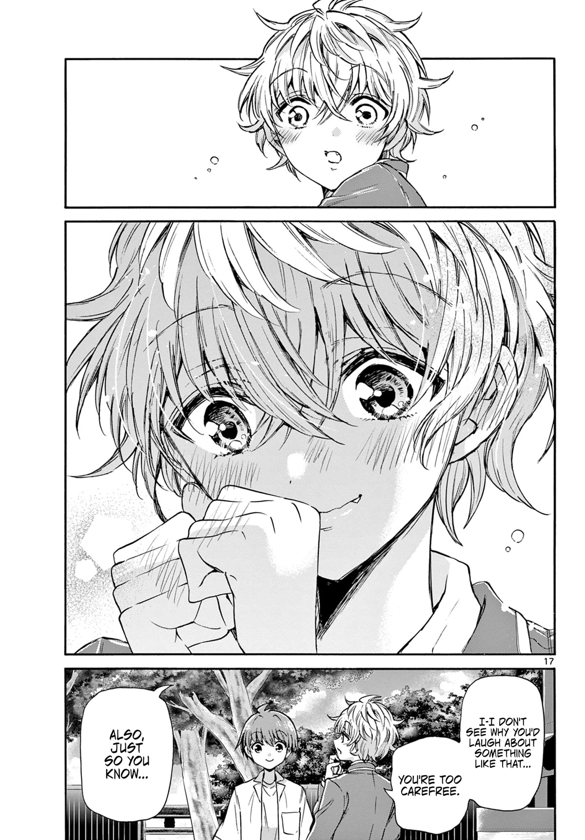 Mikadono Sanshimai wa Angai, Choroi Chapter 37 page 17 - Chapter 37: Those two are rivals?