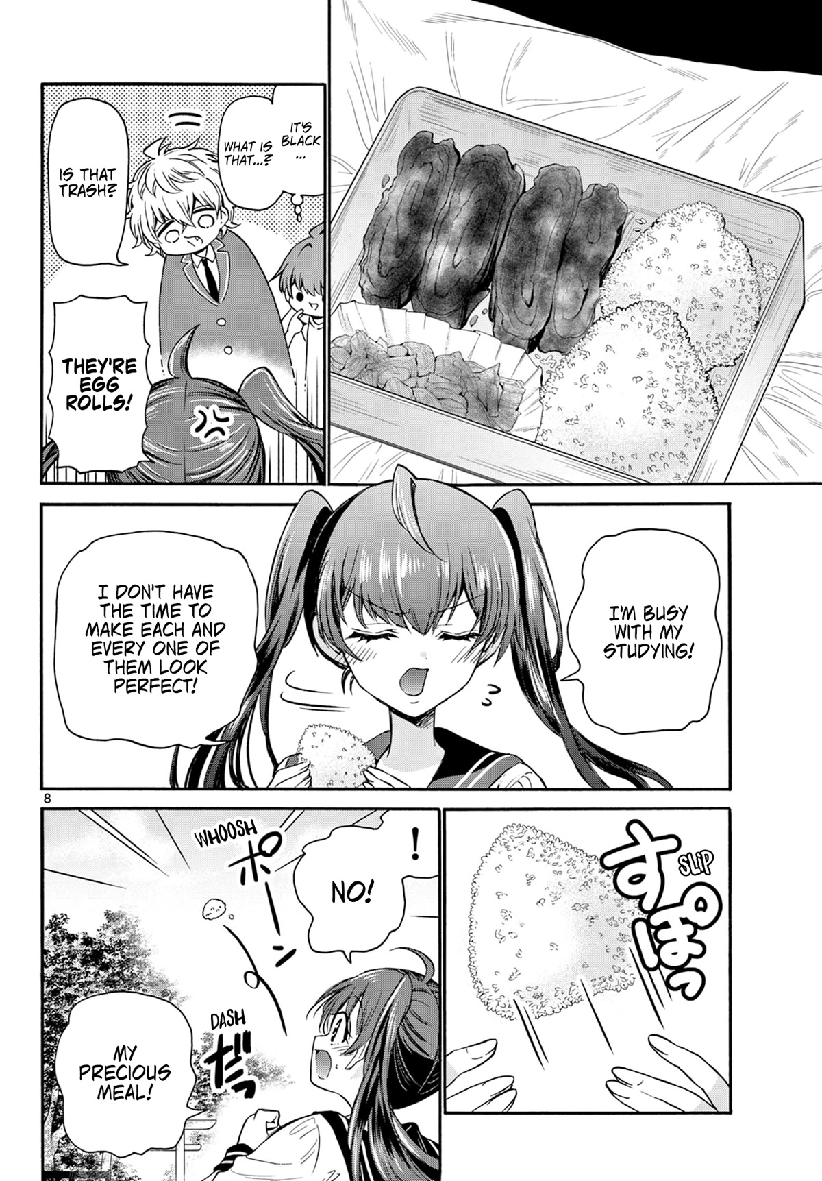 Mikadono Sanshimai wa Angai, Choroi Chapter 37 page 8 - Chapter 37: Those two are rivals?