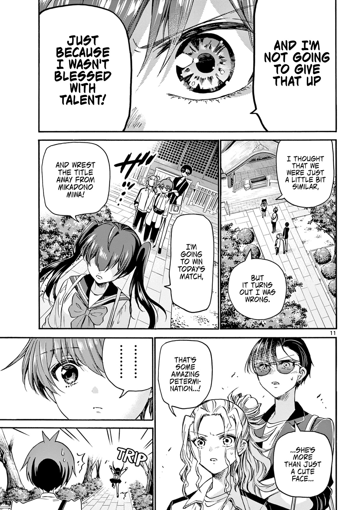 Mikadono Sanshimai wa Angai, Choroi Chapter 38 page 11 - Chapter 38: Shadow of a genius.