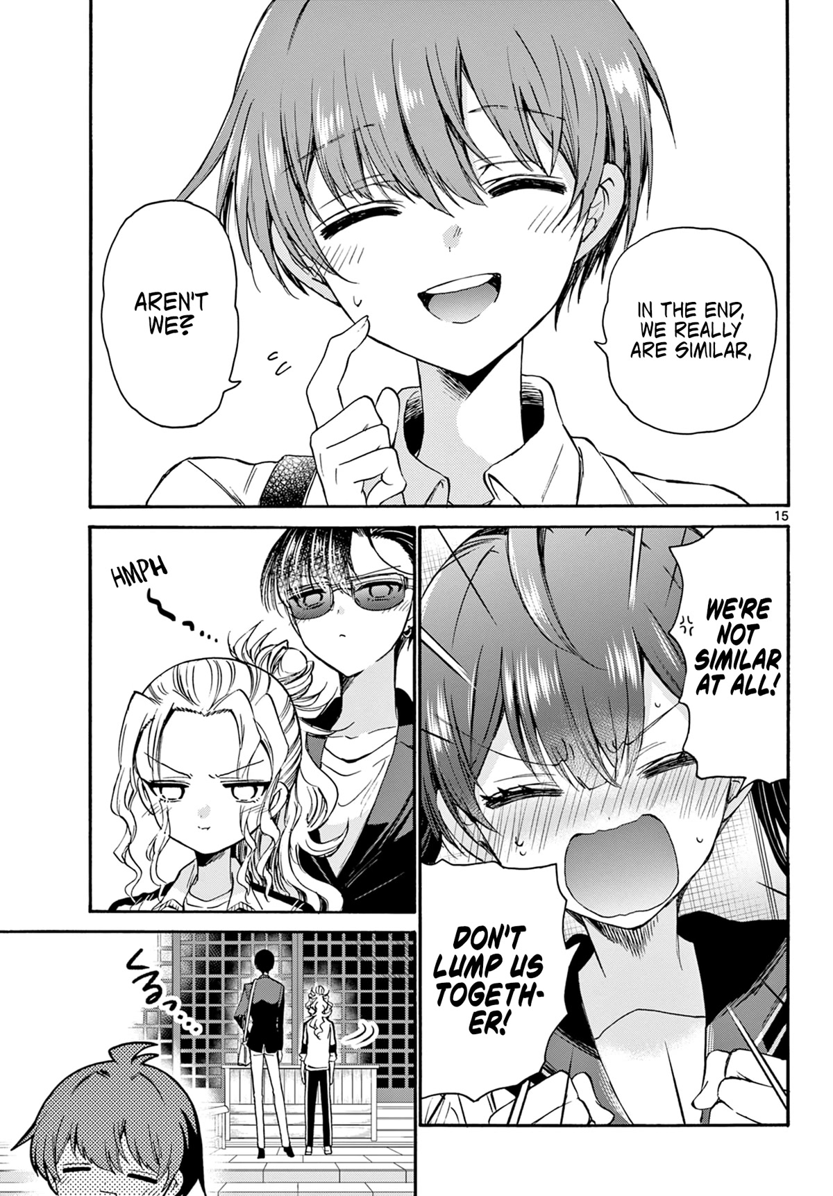 Mikadono Sanshimai wa Angai, Choroi Chapter 38 page 15 - Chapter 38: Shadow of a genius.