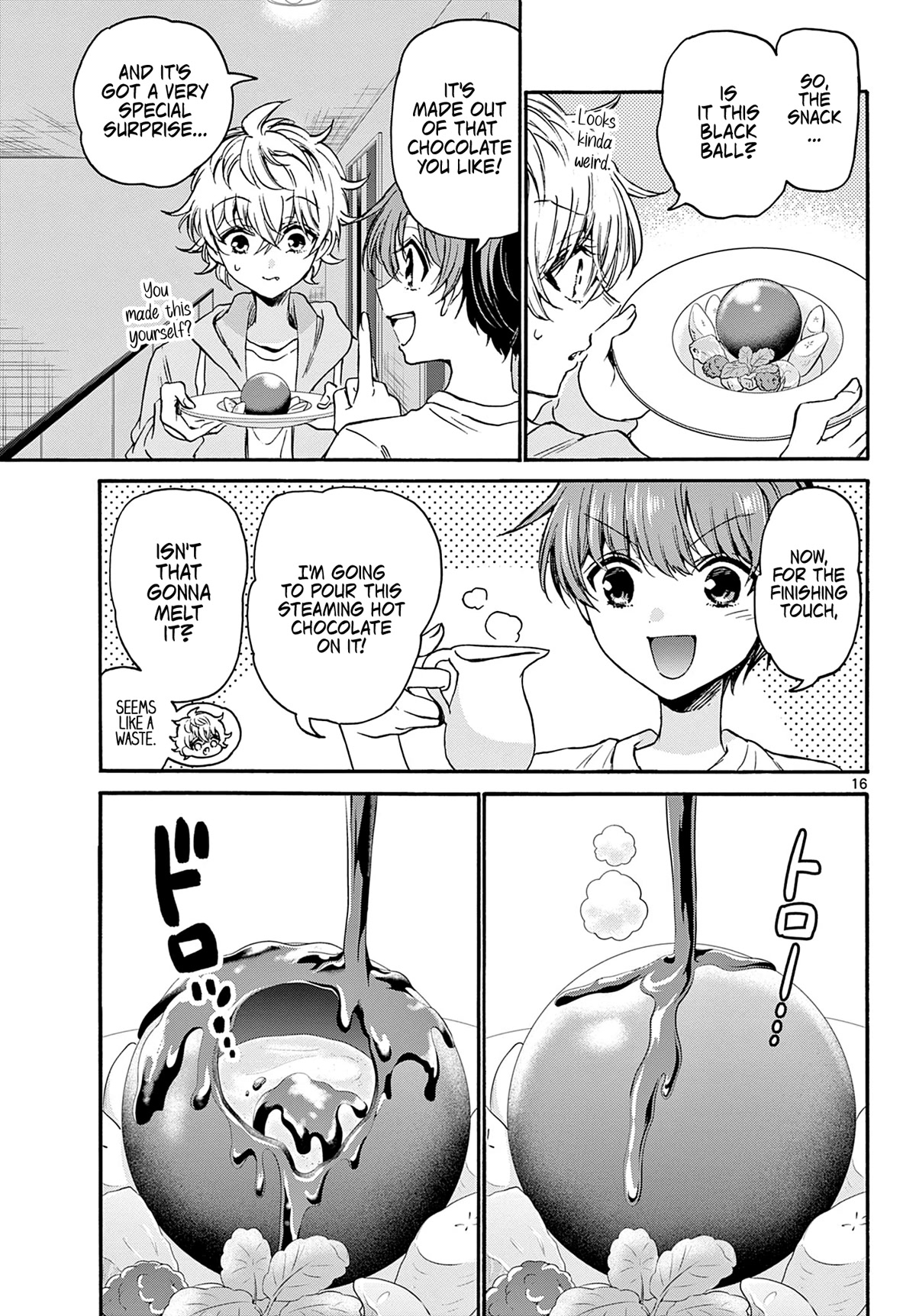 Mikadono Sanshimai wa Angai, Choroi Chapter 39 page 16 - Chapter 39: A comforting night.