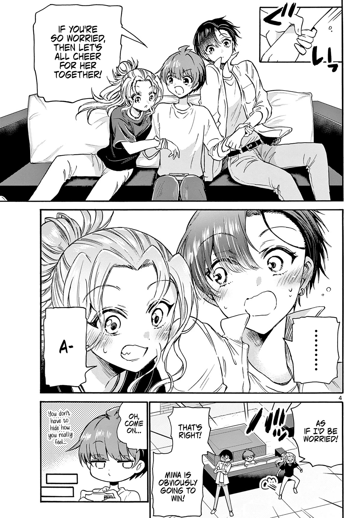 Mikadono Sanshimai wa Angai, Choroi Chapter 39 page 4 - Chapter 39: A comforting night.