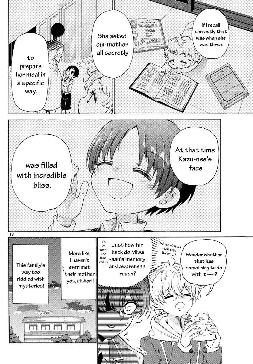Mikadono Sanshimai wa Angai, Choroi Chapter 4 page 18 - Chapter 4: Because we're special.