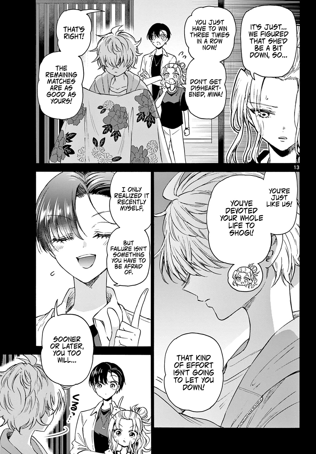 Mikadono Sanshimai wa Angai, Choroi Chapter 40 page 13 - Chapter 40: Seriously angry.