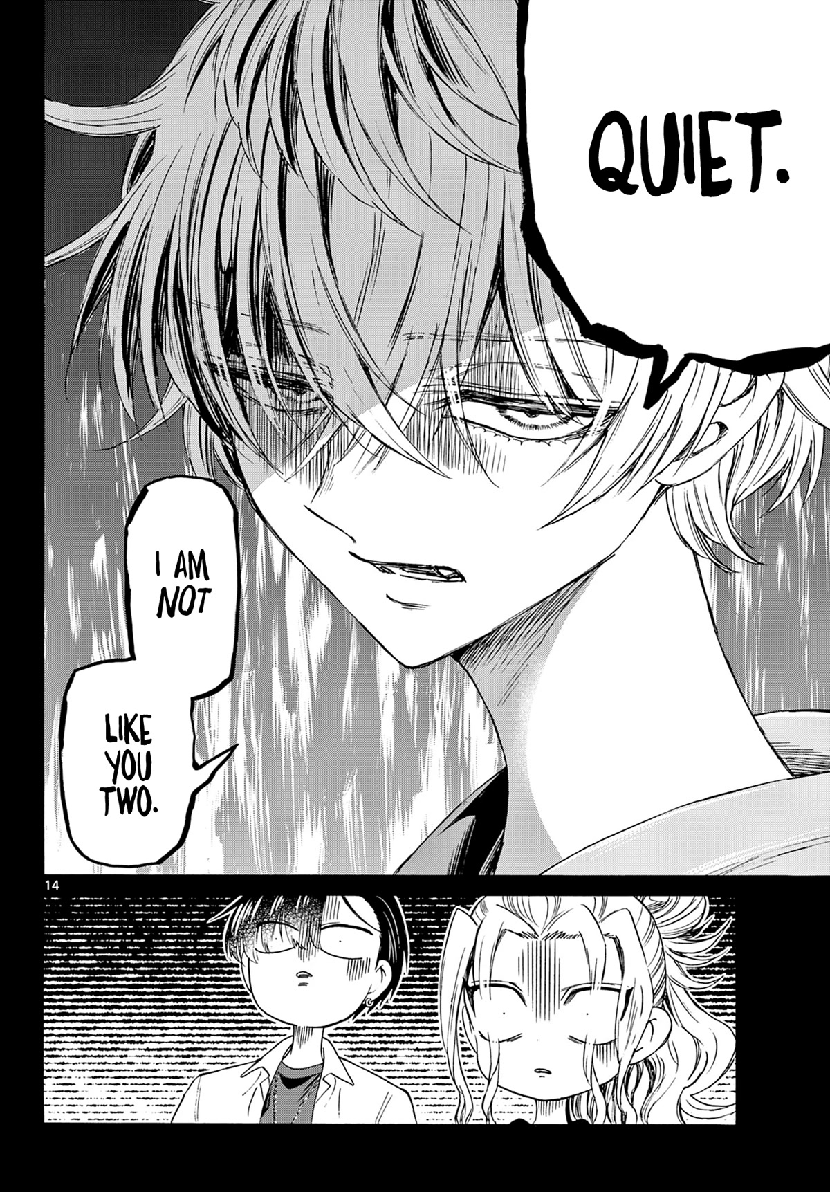 Mikadono Sanshimai wa Angai, Choroi Chapter 40 page 14 - Chapter 40: Seriously angry.