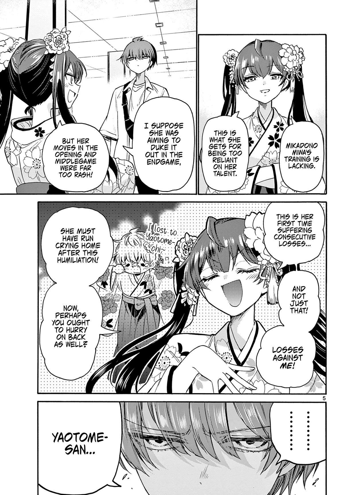 Mikadono Sanshimai wa Angai, Choroi Chapter 40 page 5 - Chapter 40: Seriously angry.