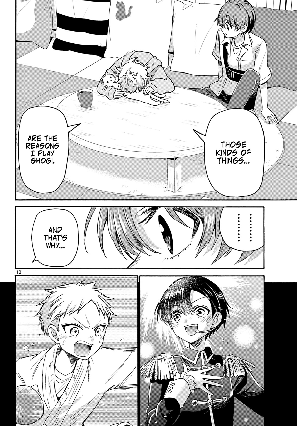 Mikadono Sanshimai wa Angai, Choroi Chapter 41 page 10 - Chapter 41: The thing she understood.