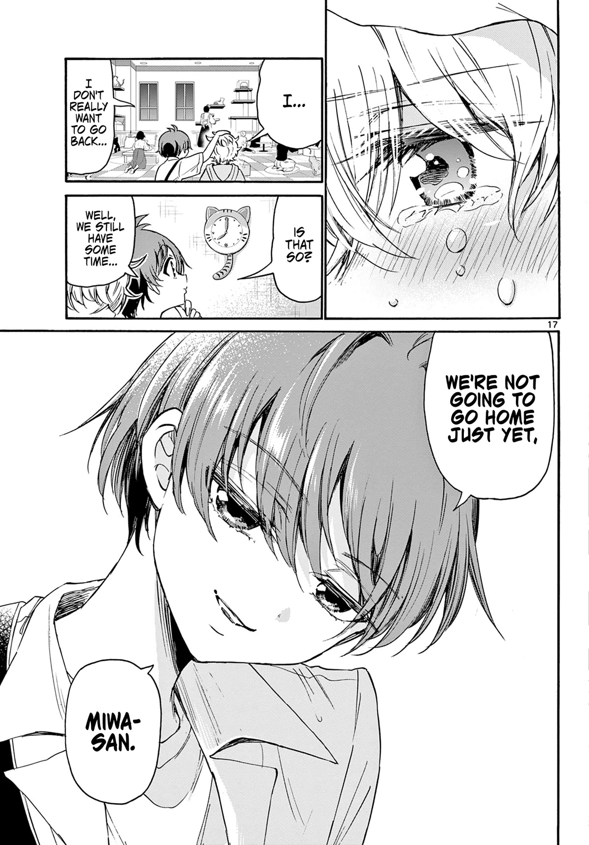 Mikadono Sanshimai wa Angai, Choroi Chapter 41 page 17 - Chapter 41: The thing she understood.