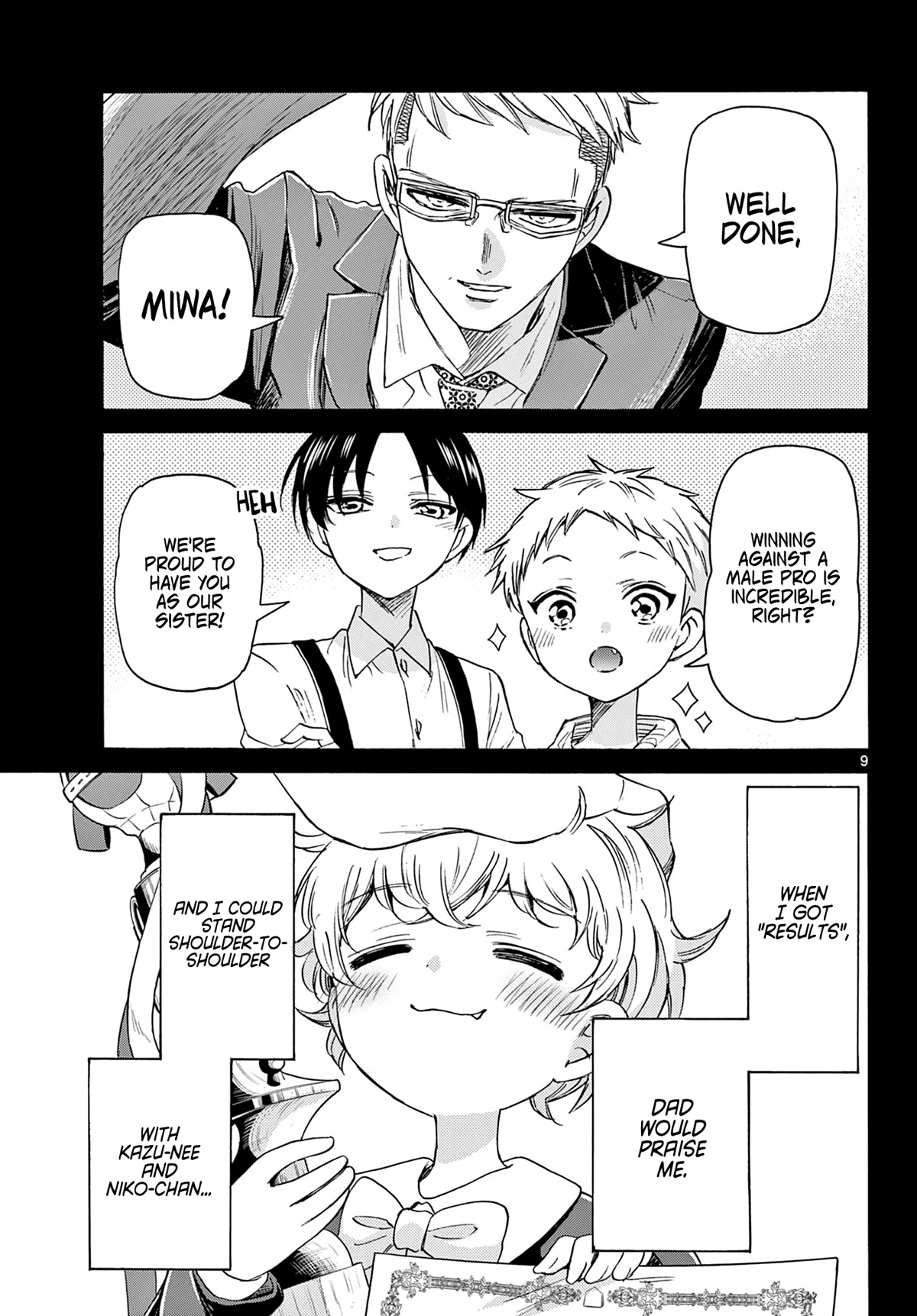 Mikadono Sanshimai wa Angai, Choroi Chapter 41 page 9 - Chapter 41: The thing she understood.