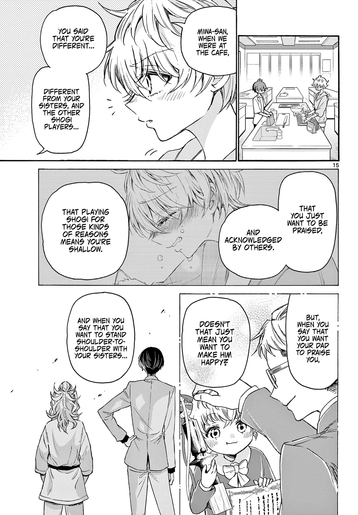 Mikadono Sanshimai wa Angai, Choroi Chapter 42 page 15 - Chapter 42: For someone else's sake.