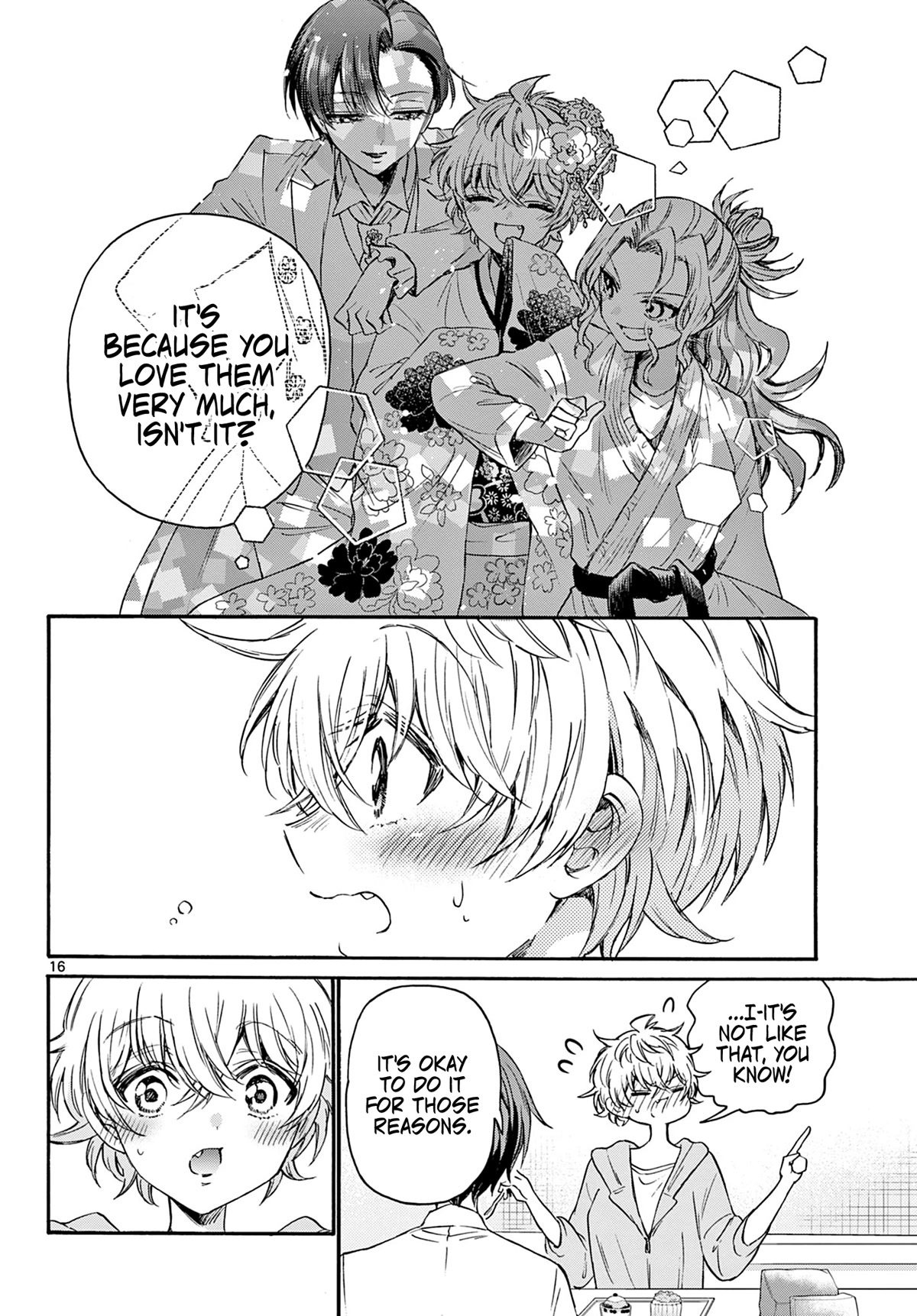 Mikadono Sanshimai wa Angai, Choroi Chapter 42 page 16 - Chapter 42: For someone else's sake.