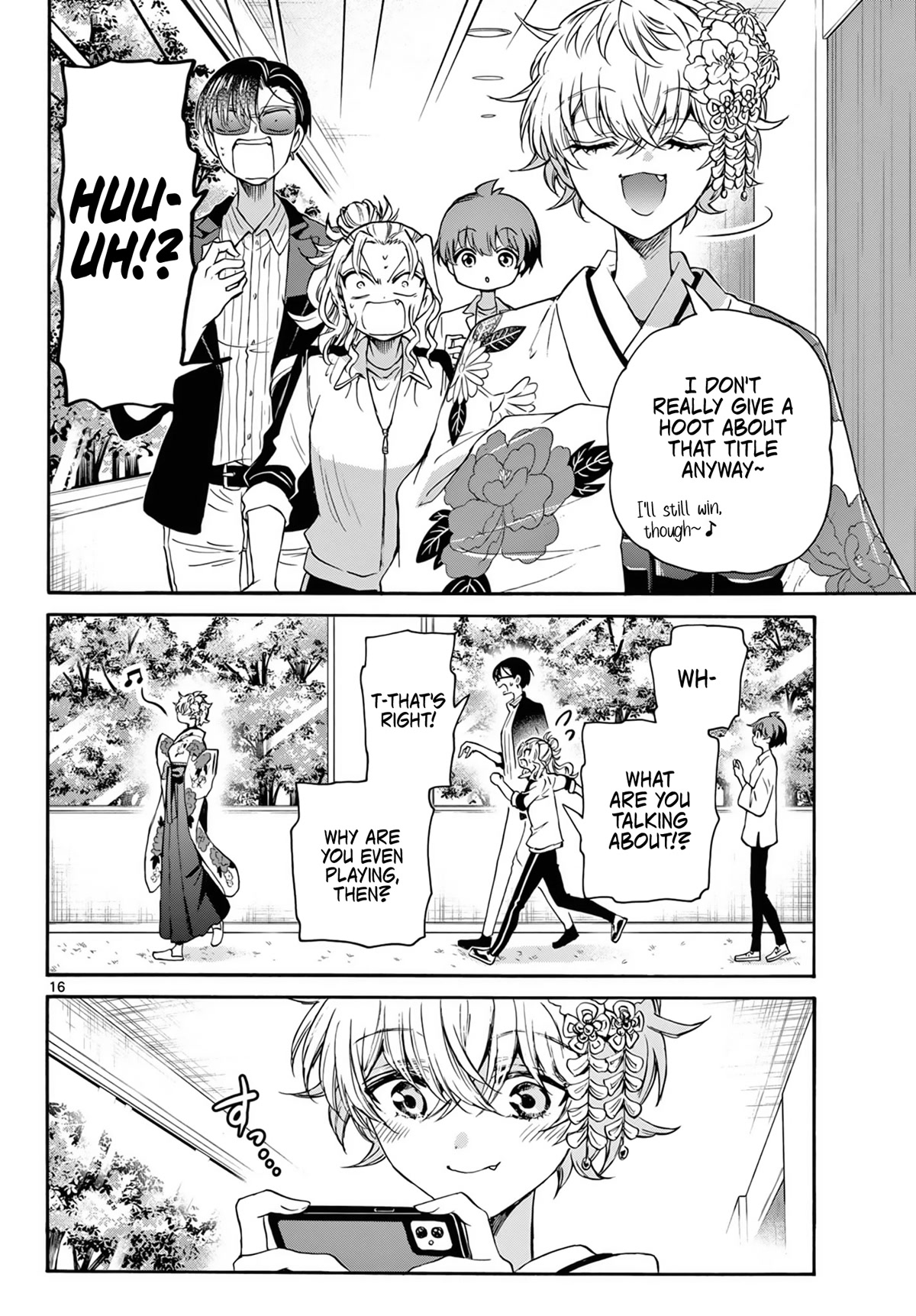 Mikadono Sanshimai wa Angai, Choroi Chapter 43 page 16 - Chapter 43: For what reason?