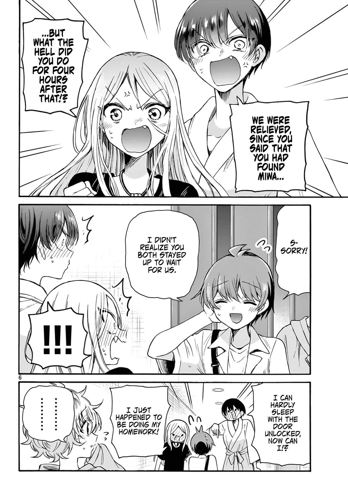 Mikadono Sanshimai wa Angai, Choroi Chapter 43 page 6 - Chapter 43: For what reason?