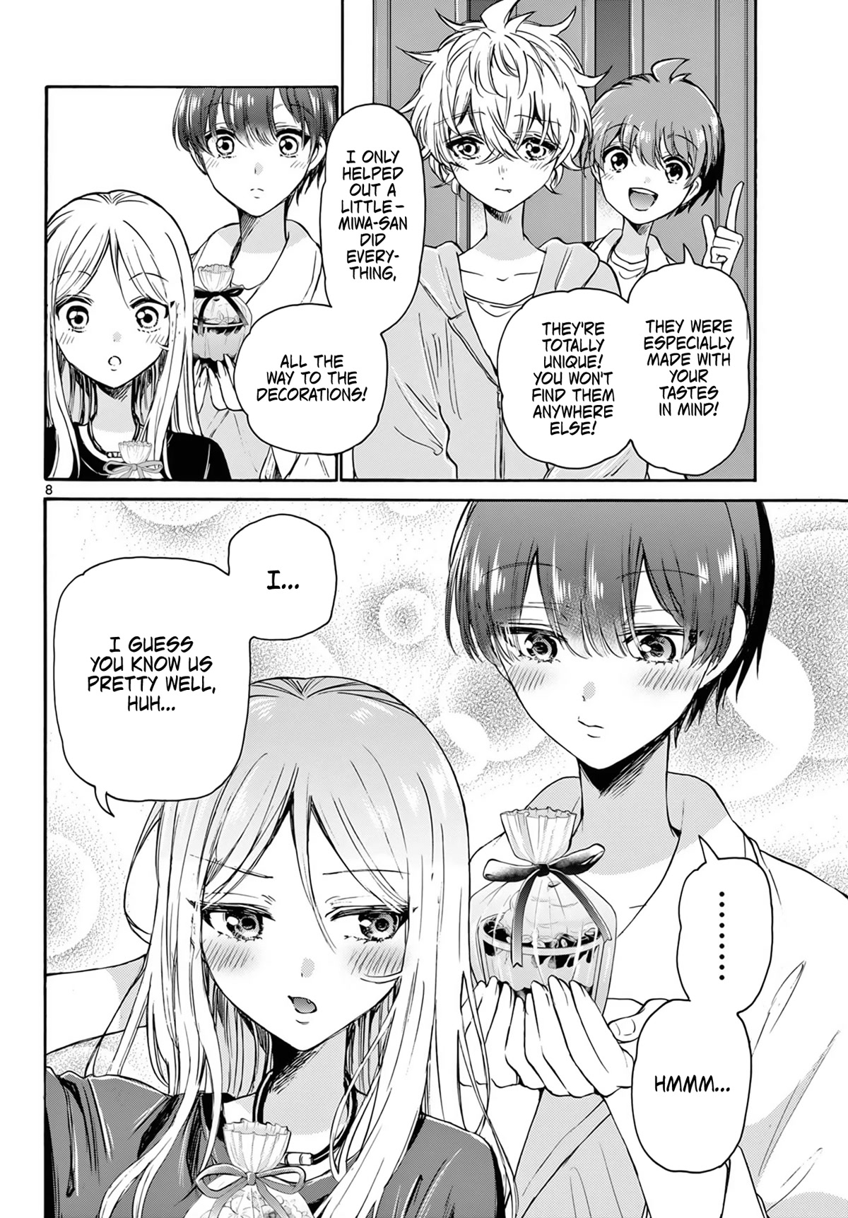 Mikadono Sanshimai wa Angai, Choroi Chapter 43 page 8 - Chapter 43: For what reason?