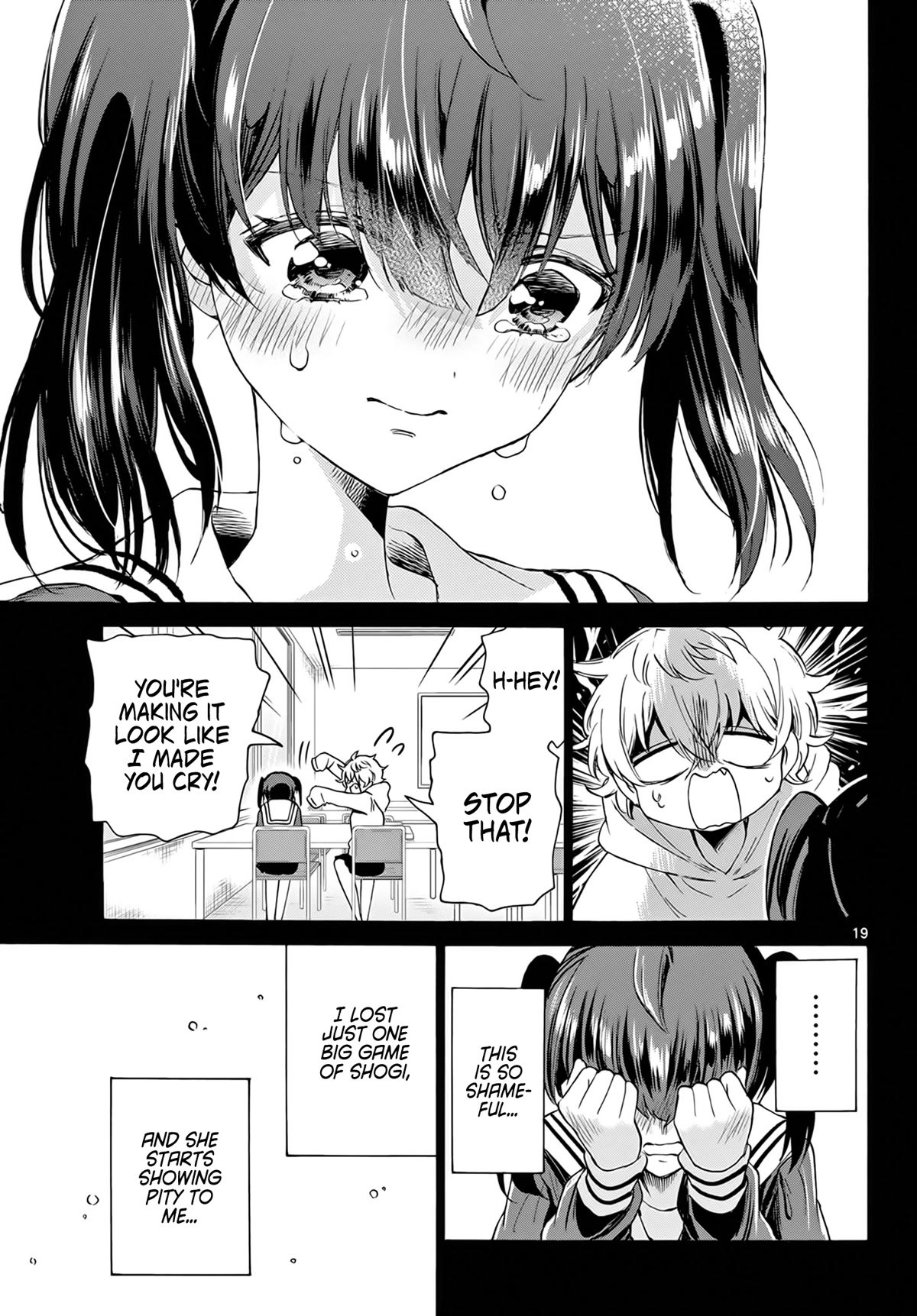 Mikadono Sanshimai wa Angai, Choroi Chapter 44 page 19 - Chapter 44: Letting sparks fly.