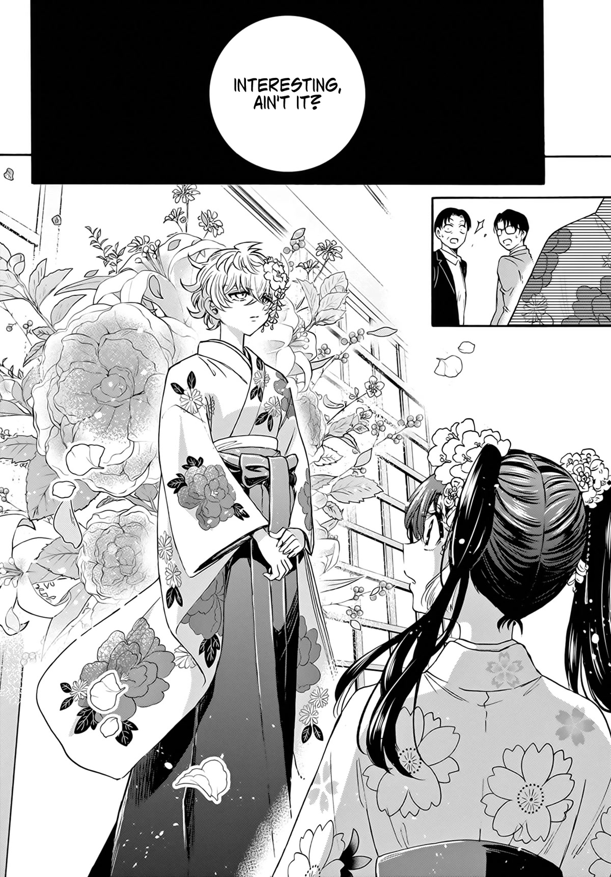 Mikadono Sanshimai wa Angai, Choroi Chapter 44 page 4 - Chapter 44: Letting sparks fly.