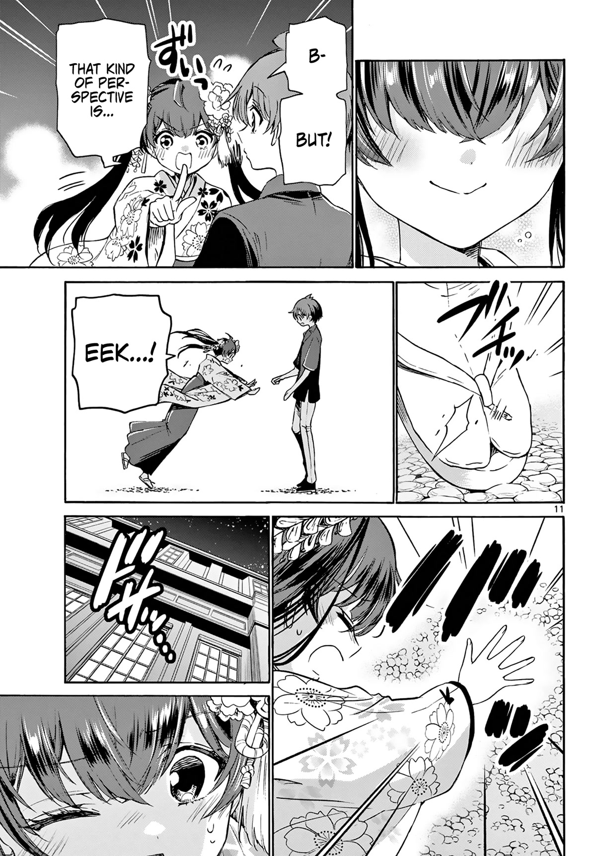Mikadono Sanshimai wa Angai, Choroi Chapter 46 page 11 - Chapter 46: A protagonist.