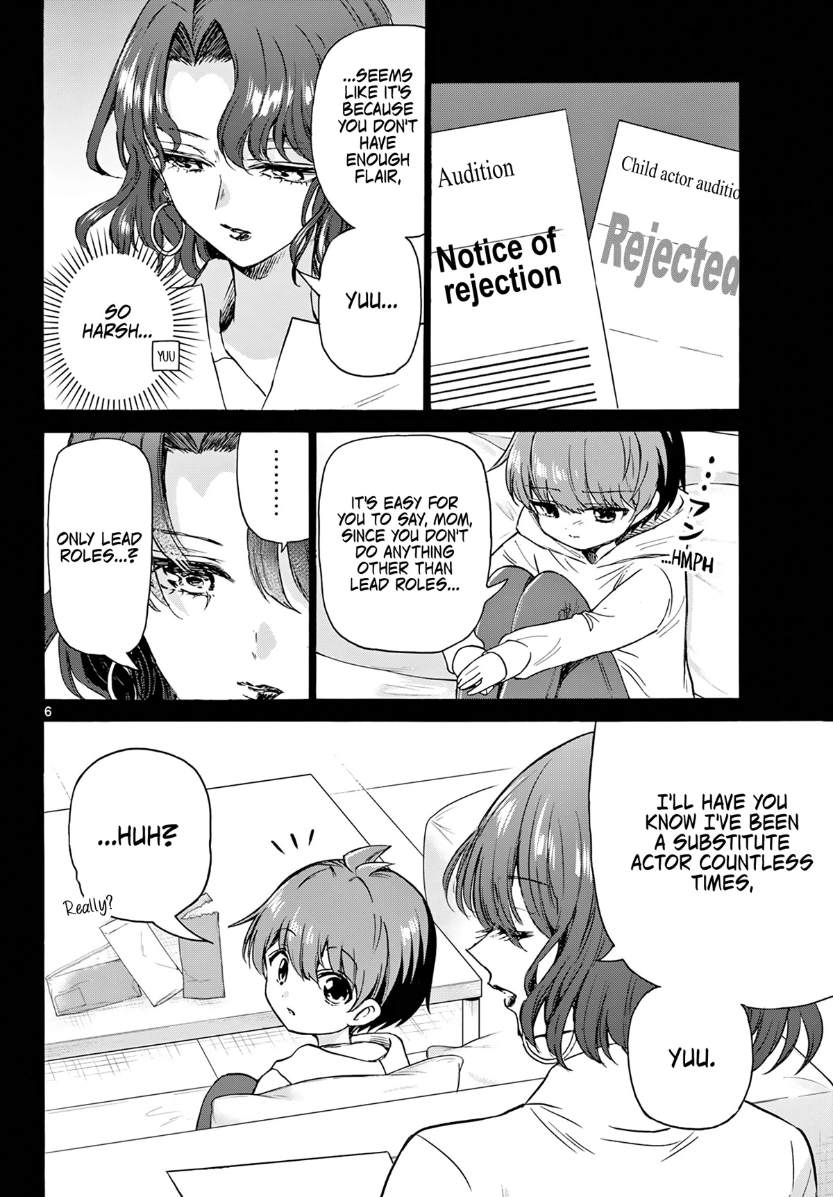 Mikadono Sanshimai wa Angai, Choroi Chapter 46 page 6 - Chapter 46: A protagonist.