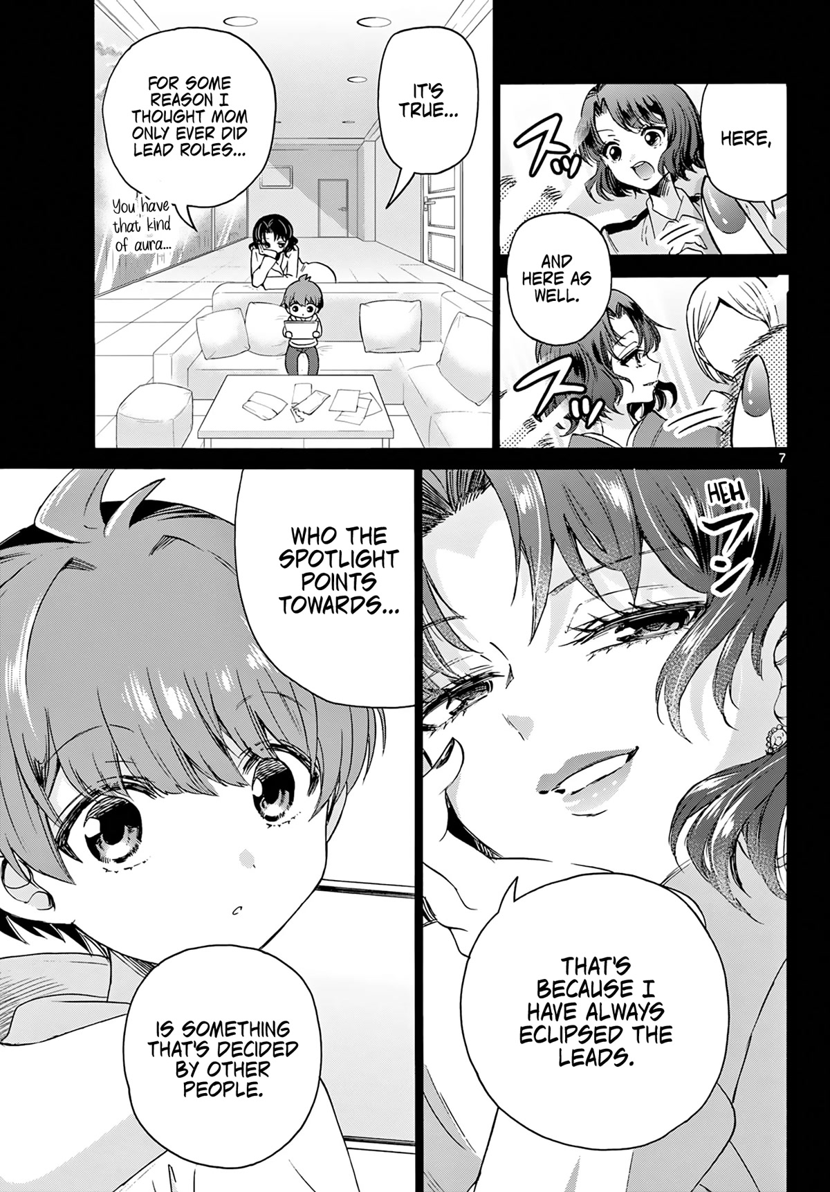 Mikadono Sanshimai wa Angai, Choroi Chapter 46 page 7 - Chapter 46: A protagonist.